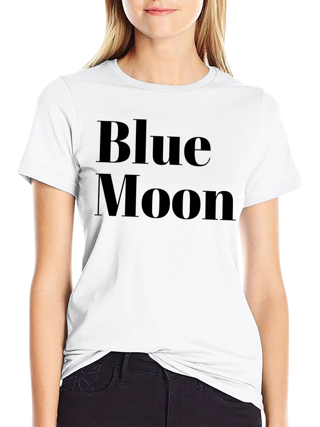 Blue Moon Graphic Tee - Classic Comfort