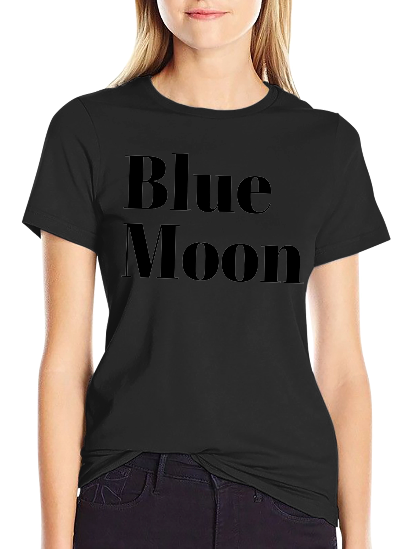 Blue Moon Graphic Tee - Classic Comfort
