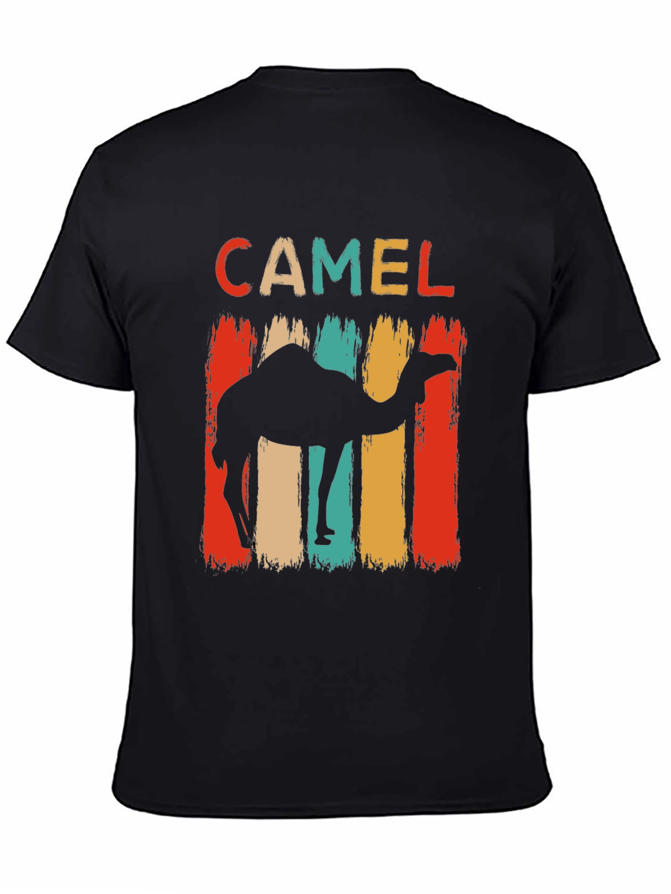Retro Camel Graphic T-Shirt - Desert Vibes