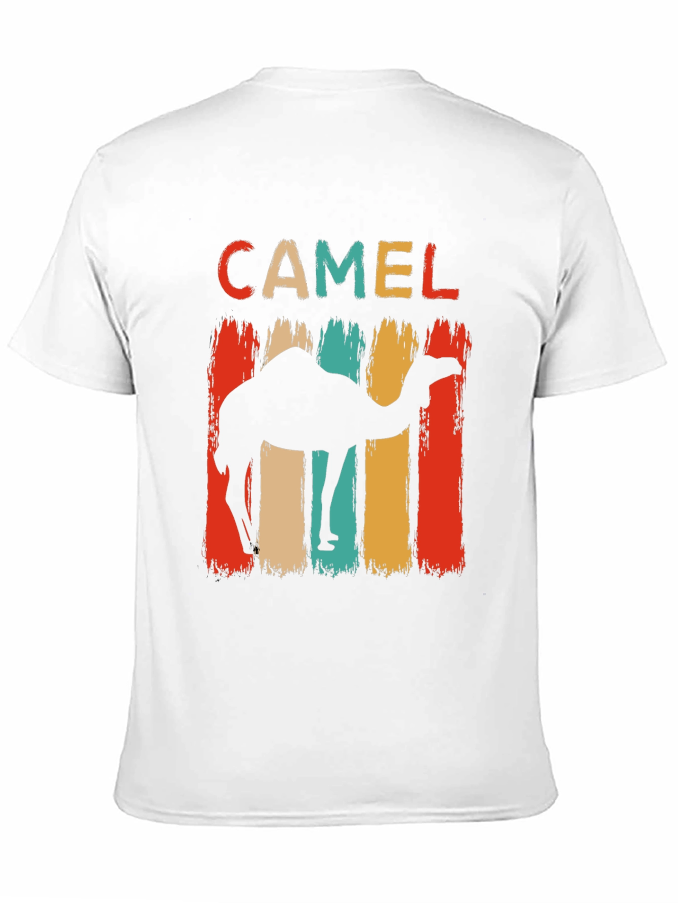 Retro Camel Graphic T-Shirt - Desert Vibes