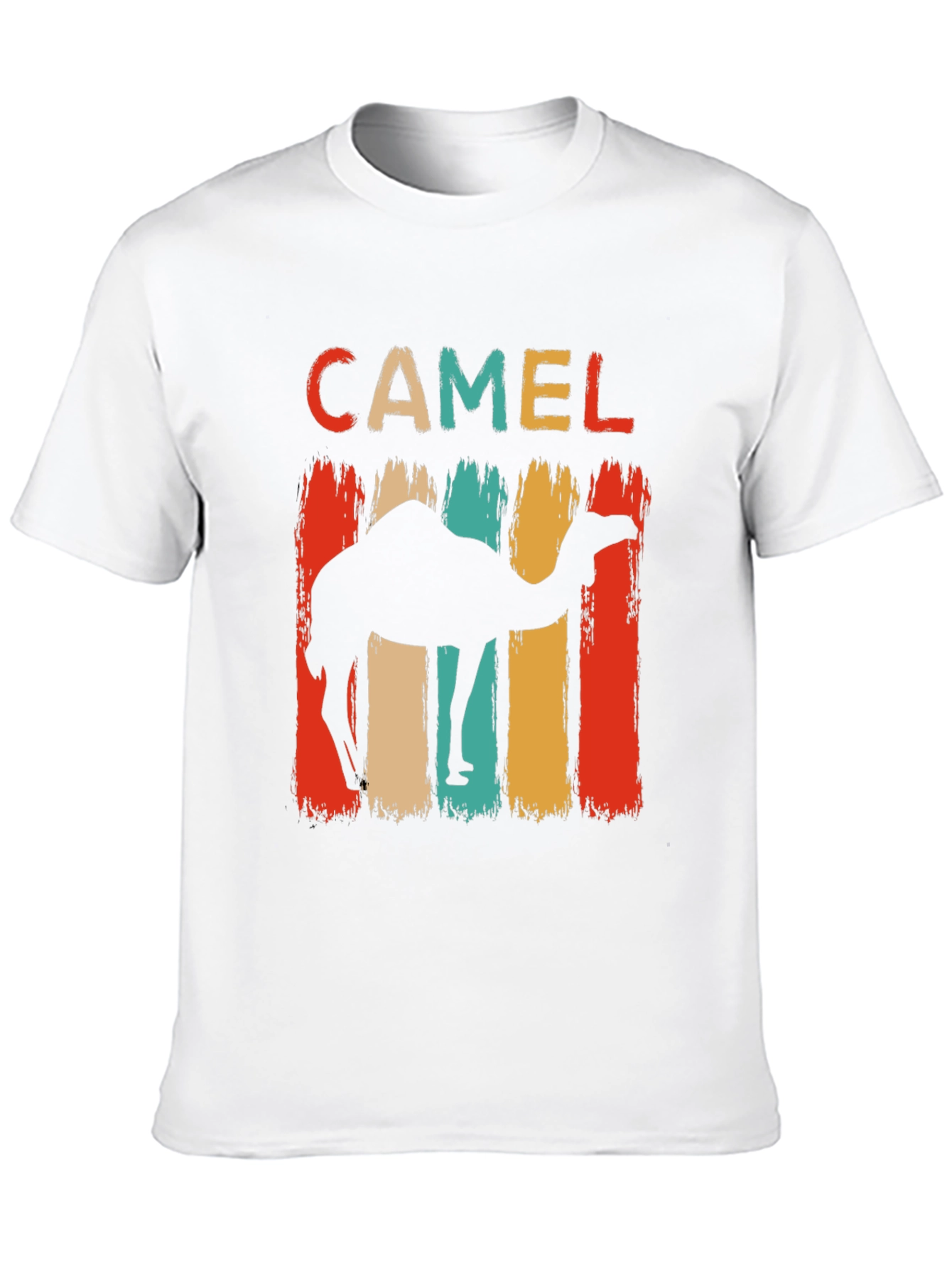 Retro Camel Graphic T-Shirt - Desert Vibes