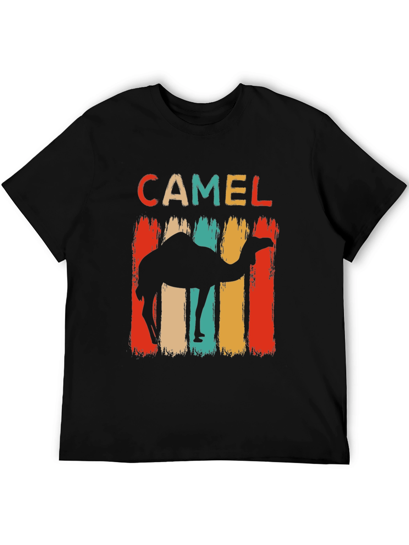 Retro Camel Graphic T-Shirt - Desert Vibes