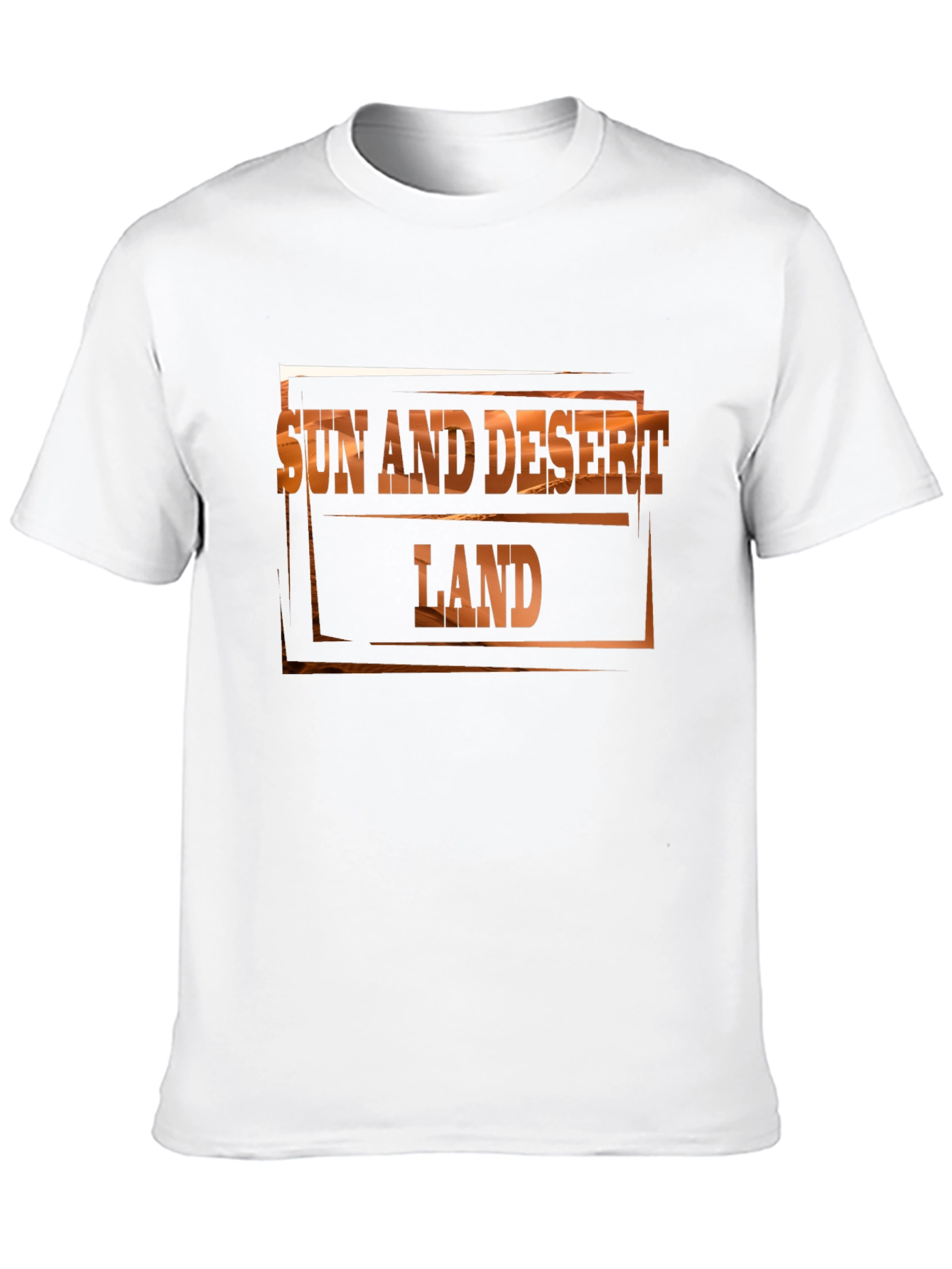 Sun and Desert Land Graphic Tee
