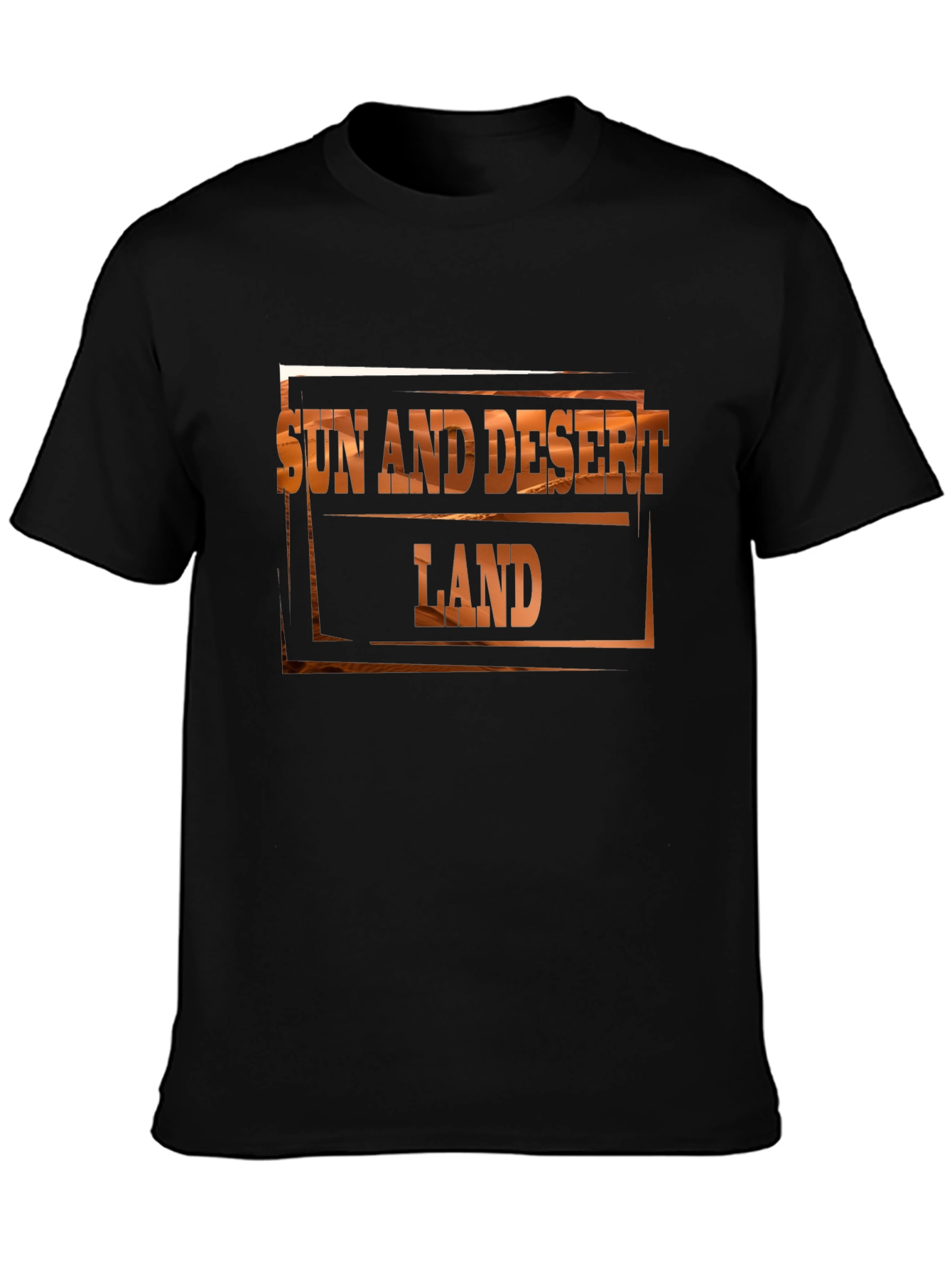 Sun and Desert Land Graphic Tee