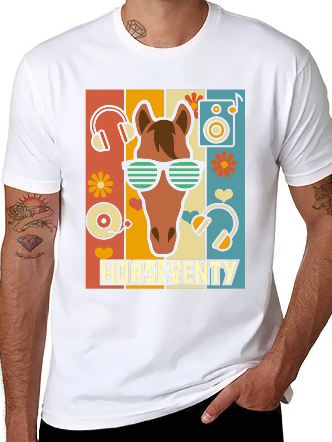 Horseventy Retro Graphic Tee