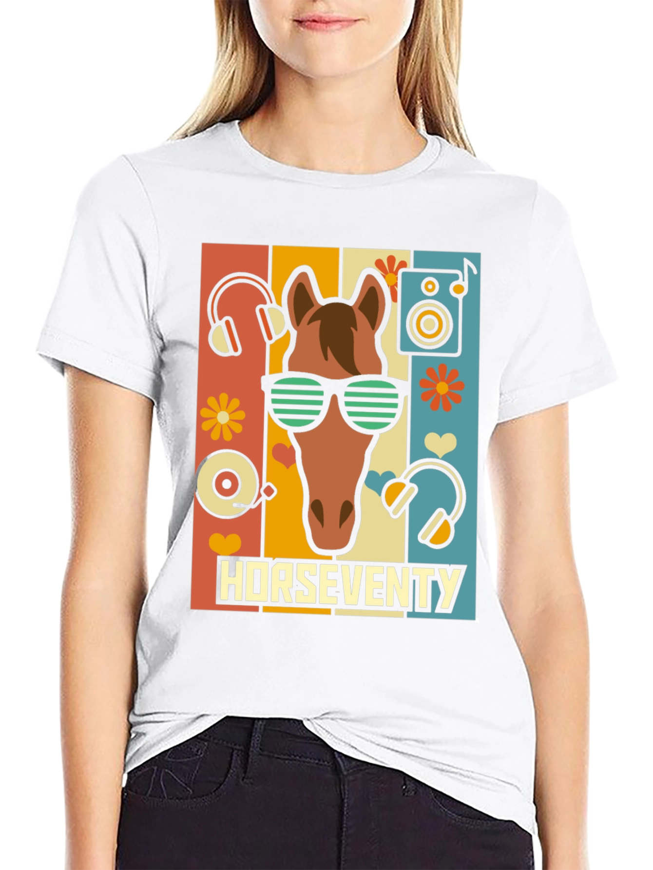 Horseventy Retro Graphic Tee
