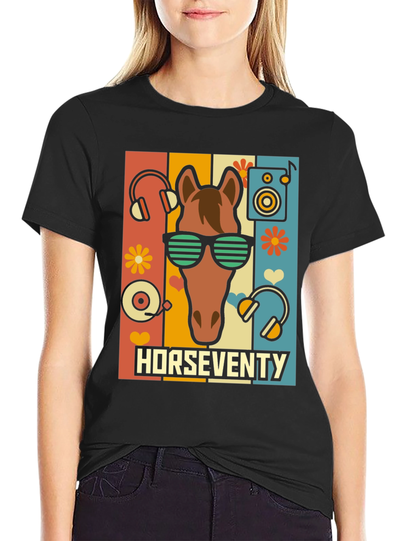 Horseventy Retro Graphic Tee