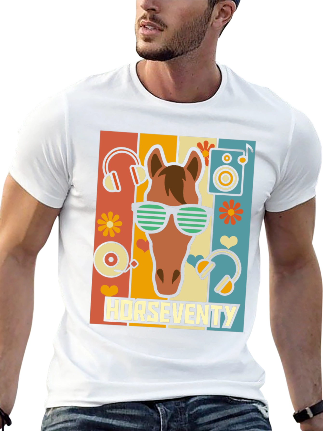 Horseventy Retro Graphic Tee