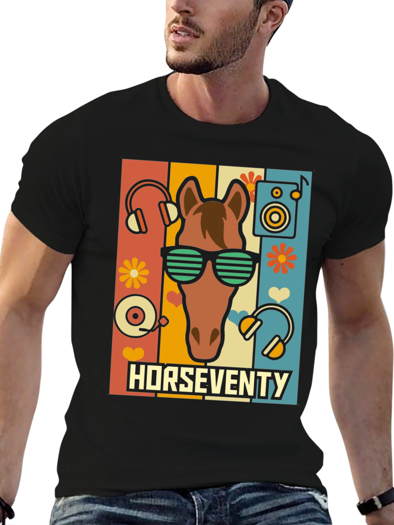 Horseventy Retro Graphic Tee
