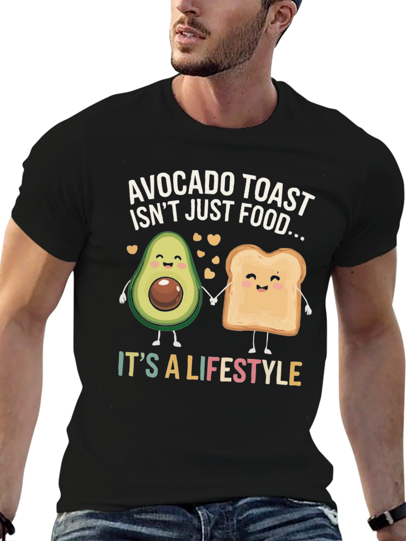 Avocado Toast Lifestyle Graphic Tee