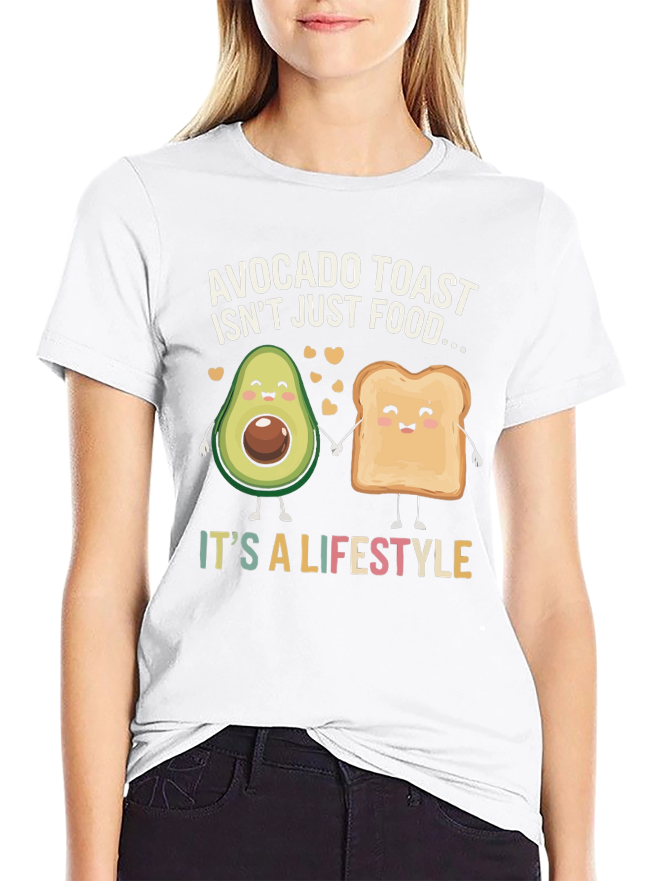 Avocado Toast Lifestyle Graphic Tee