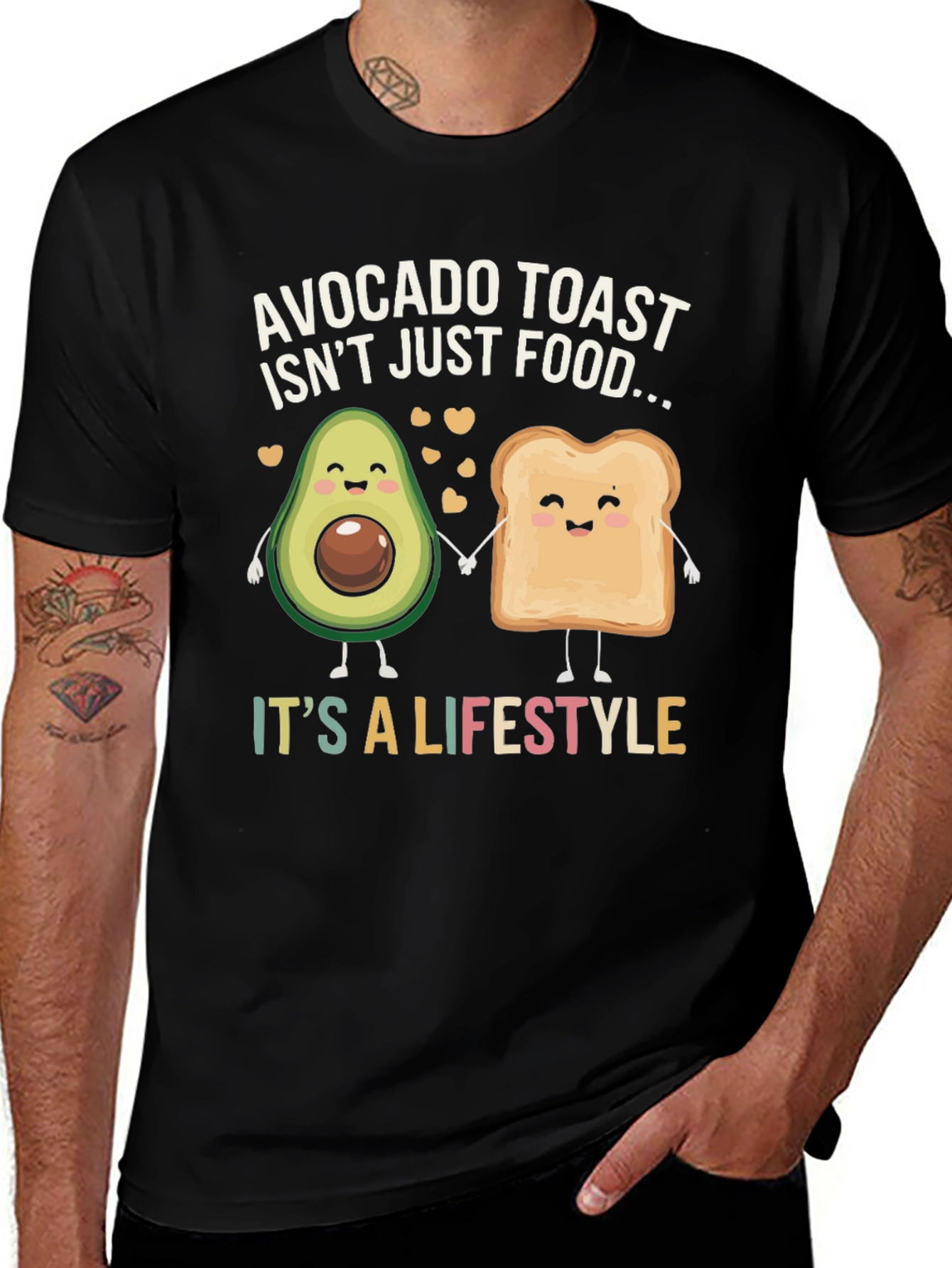 Avocado Toast Lifestyle Graphic Tee