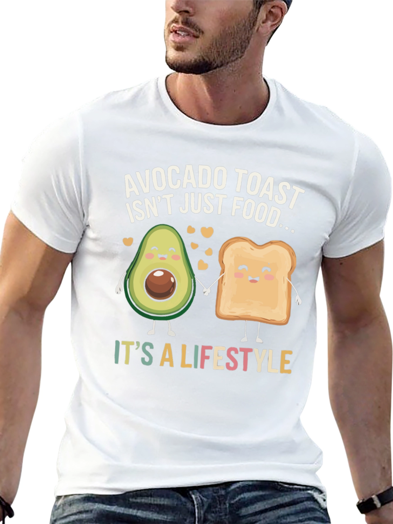 Avocado Toast Lifestyle Graphic Tee