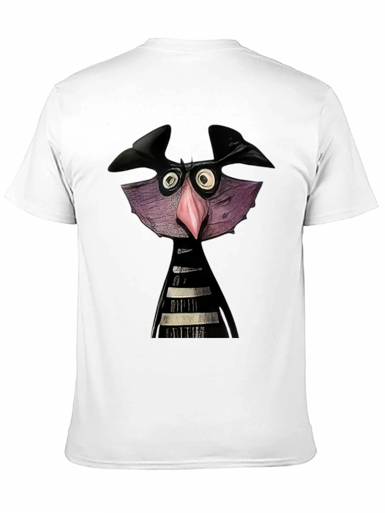Cartoon Monster Graphic Tee - Unique Design T-Shirt