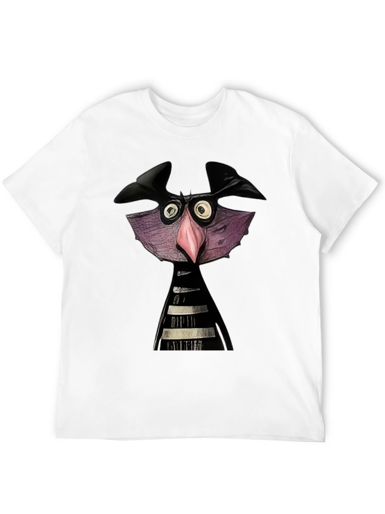 Cartoon Monster Graphic Tee - Unique Design T-Shirt