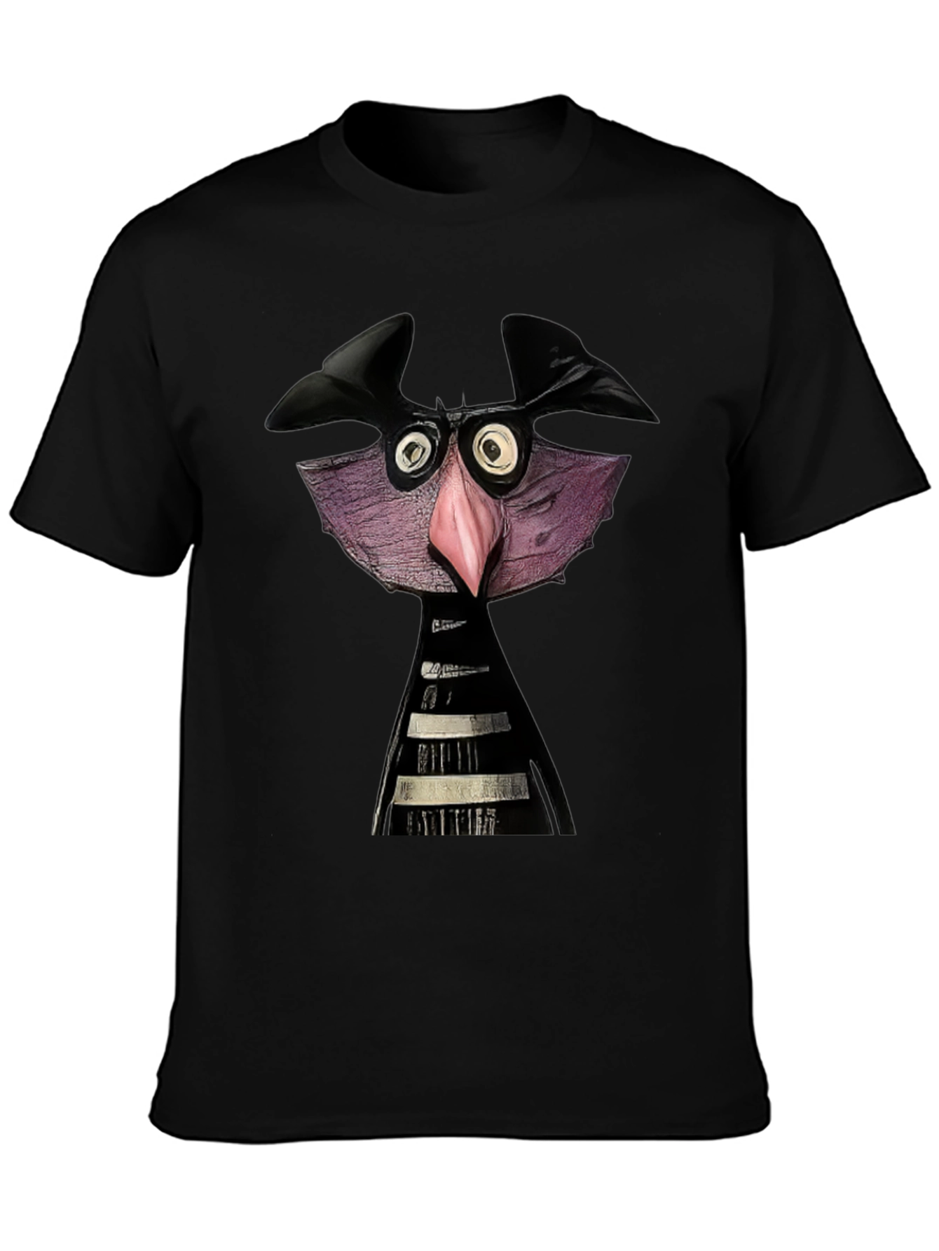 Cartoon Monster Graphic Tee - Unique Design T-Shirt