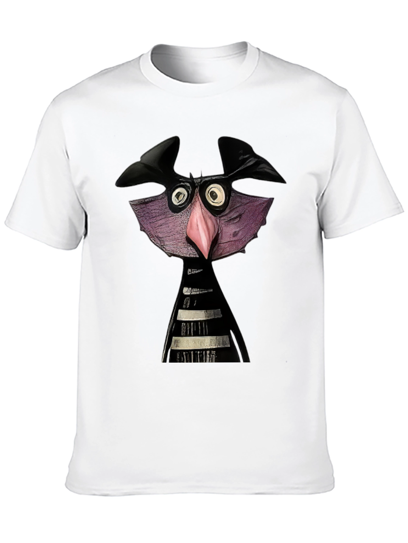 Cartoon Monster Graphic Tee - Unique Design T-Shirt