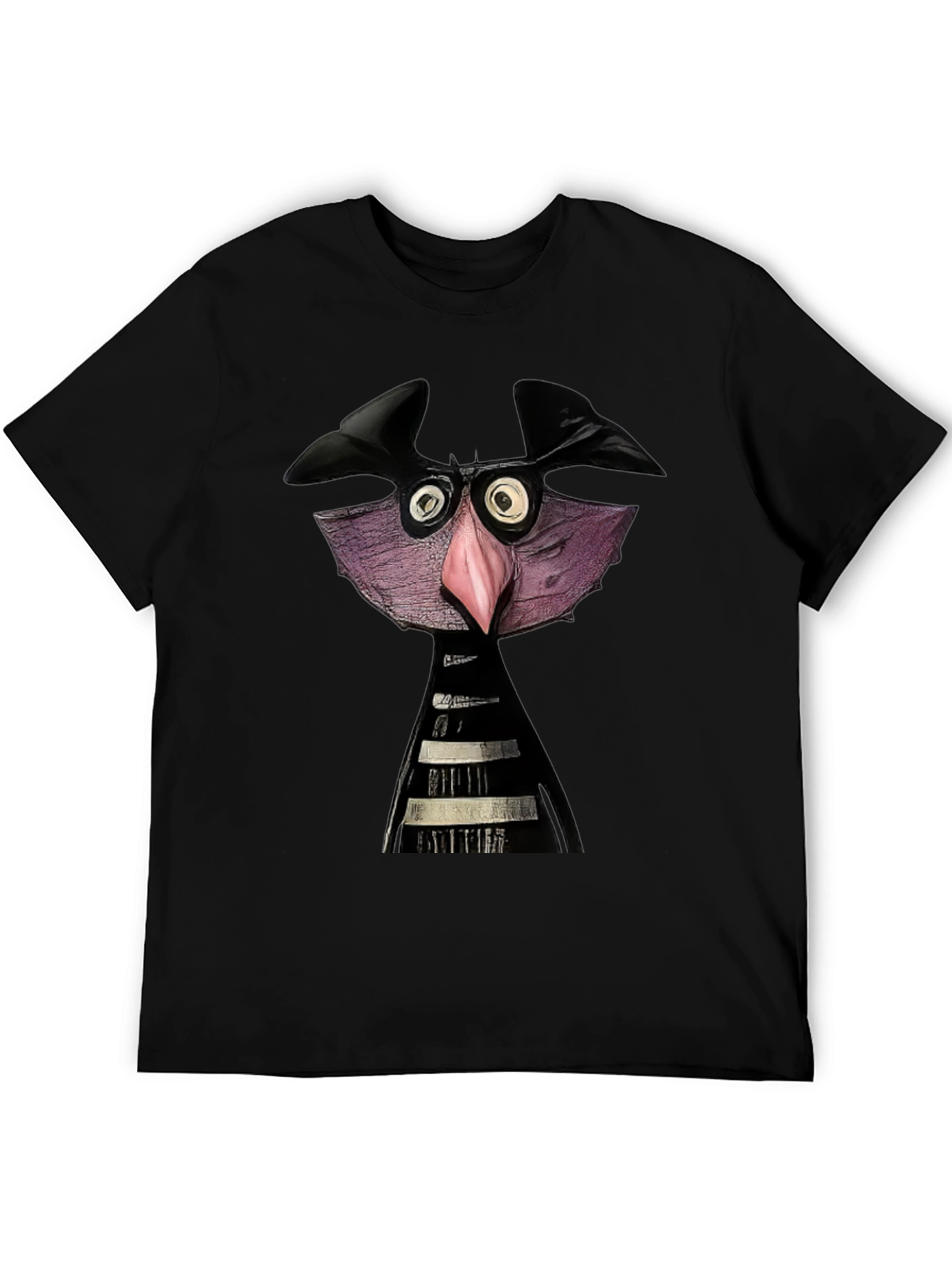 Cartoon Monster Graphic Tee - Unique Design T-Shirt