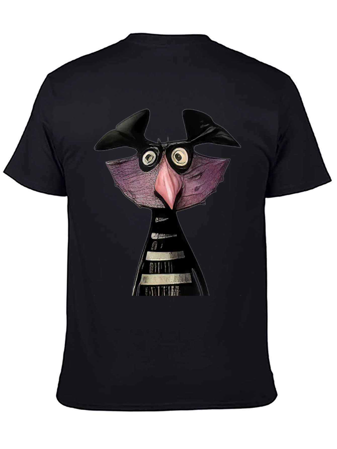Cartoon Monster Graphic Tee - Unique Design T-Shirt