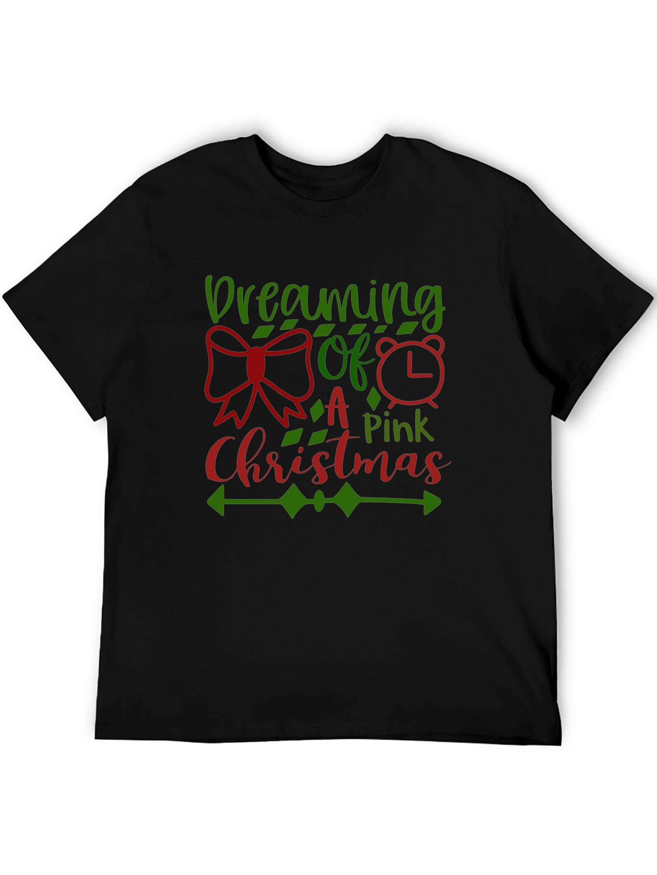 Dreaming of a Pink Christmas Graphic Tee