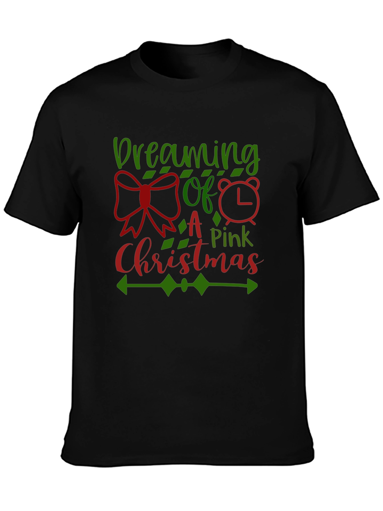 Dreaming of a Pink Christmas Graphic Tee