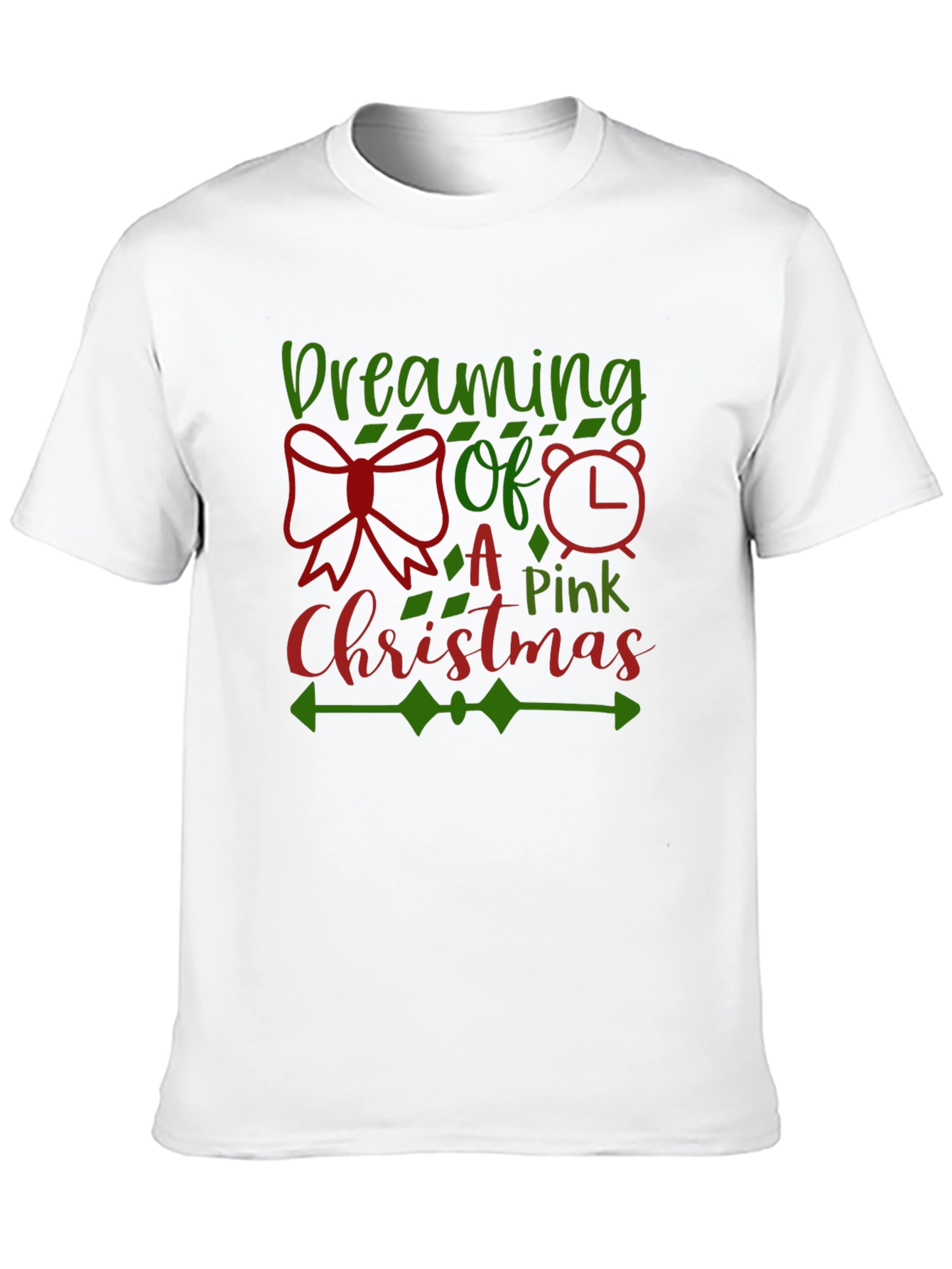 Dreaming of a Pink Christmas Graphic Tee