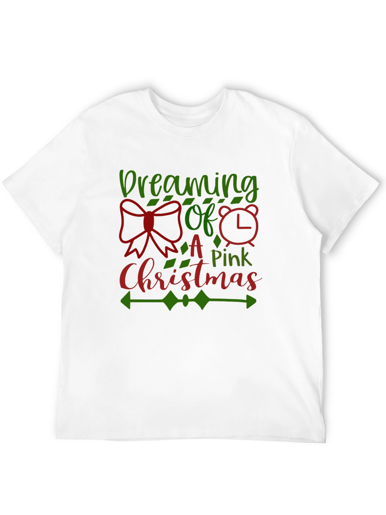 Dreaming of a Pink Christmas Graphic Tee