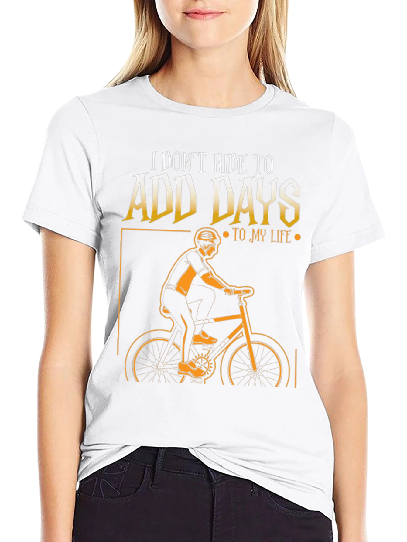 I Dont Ride T-Shirt Cycling Apparel