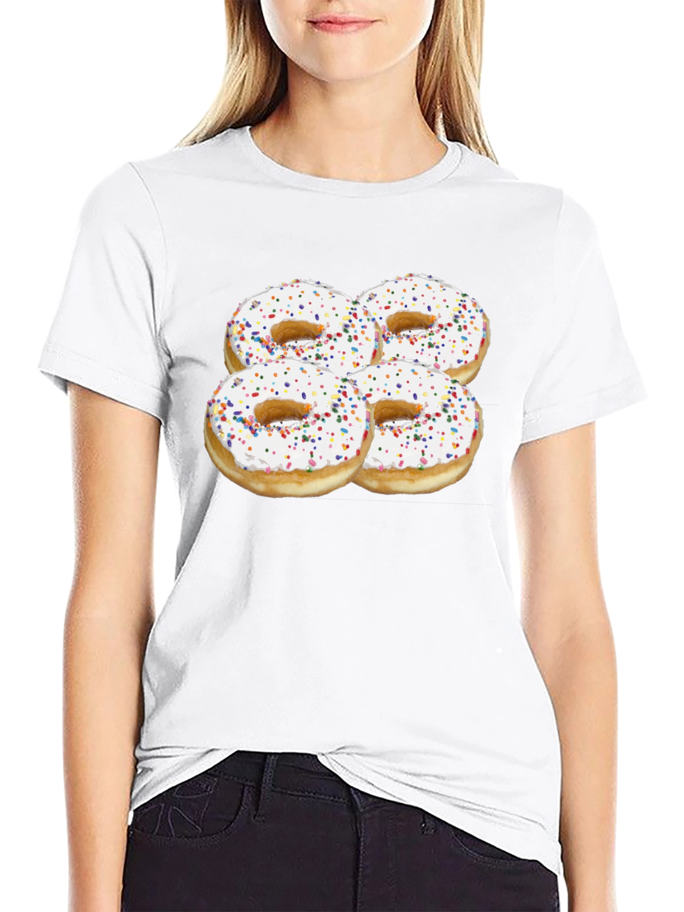 Donut Sprinkles T-Shirt - Deliciously Fun!