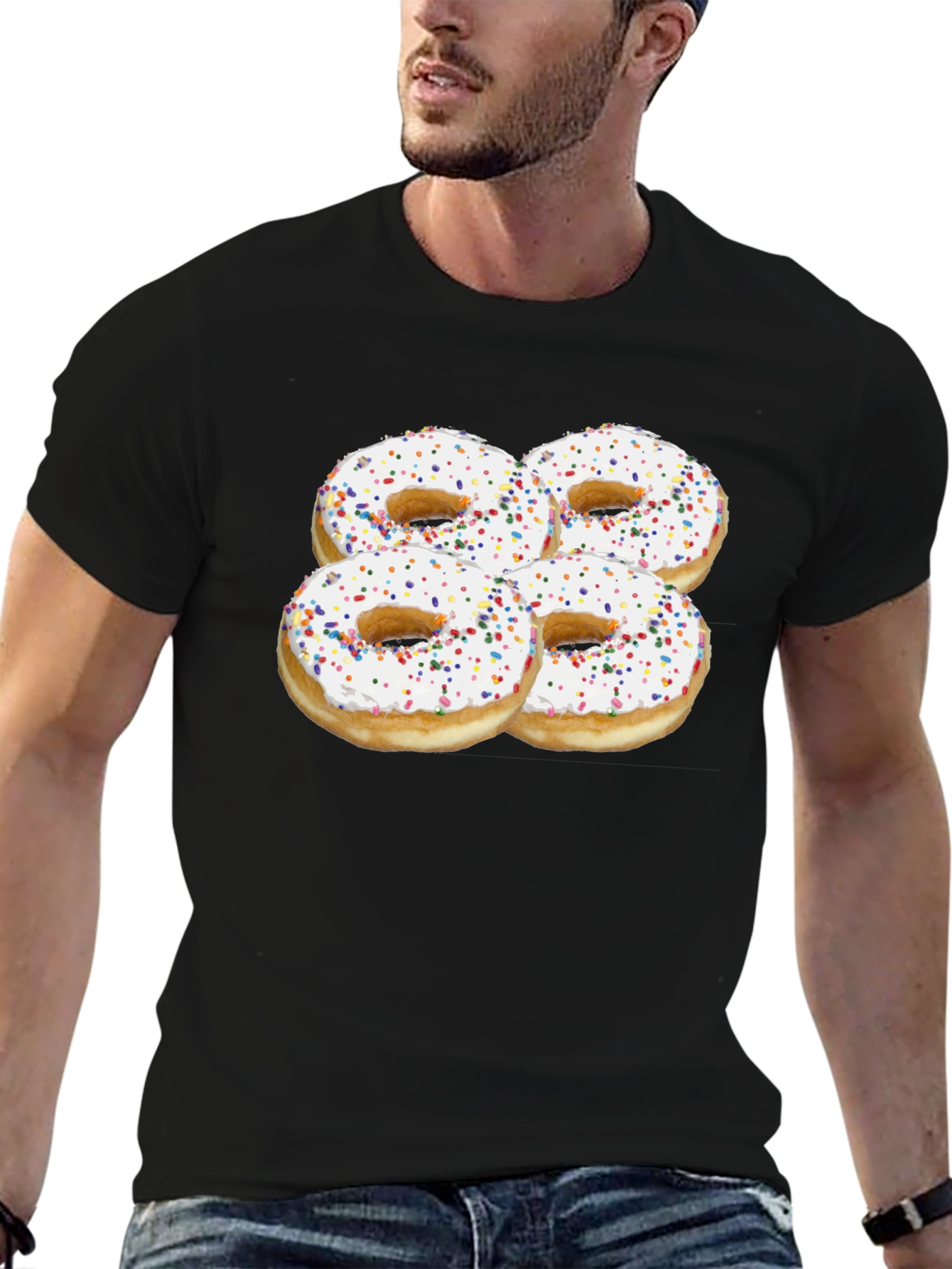 Donut Sprinkles T-Shirt - Deliciously Fun!