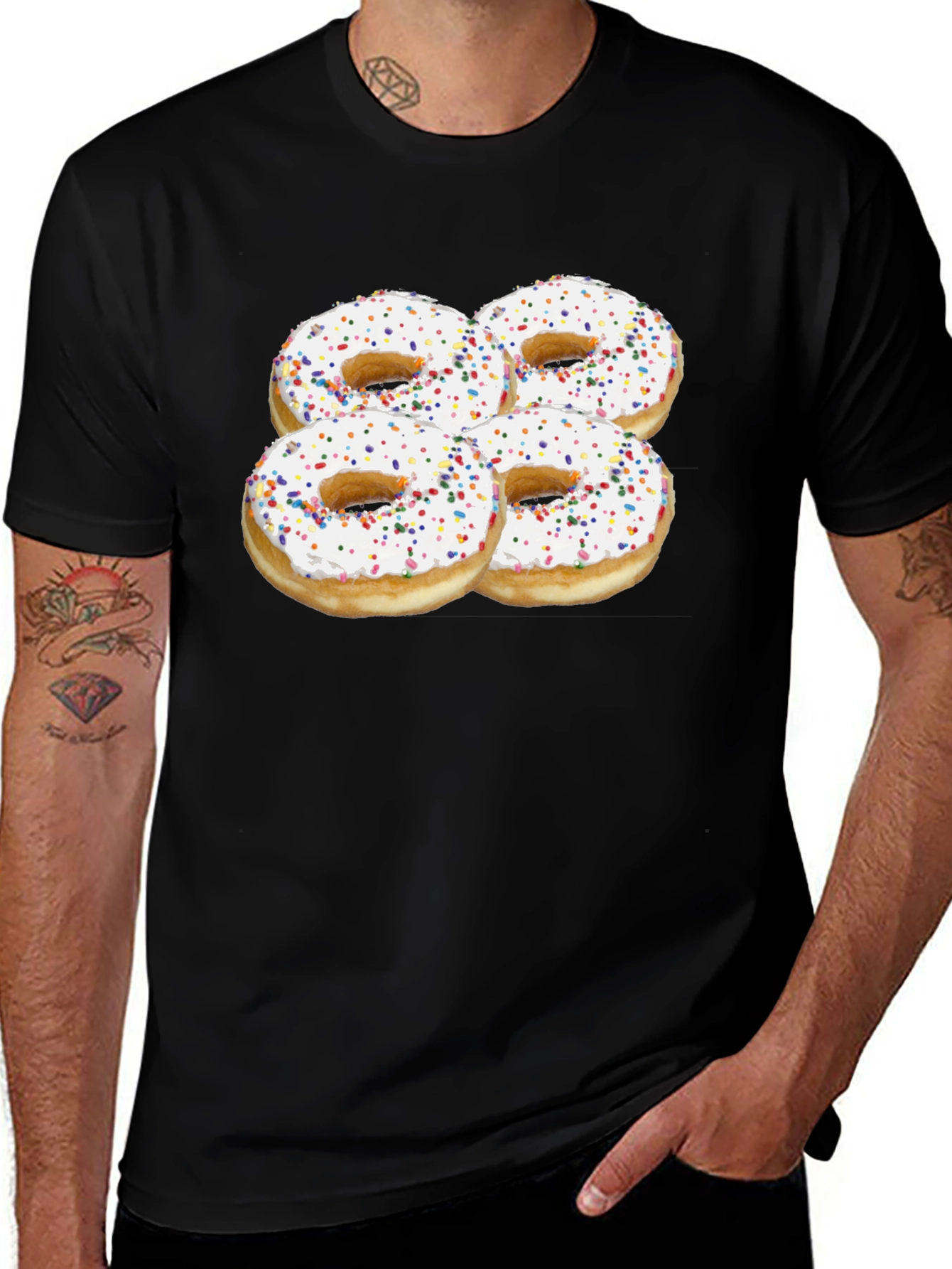 Donut Sprinkles T-Shirt - Deliciously Fun!