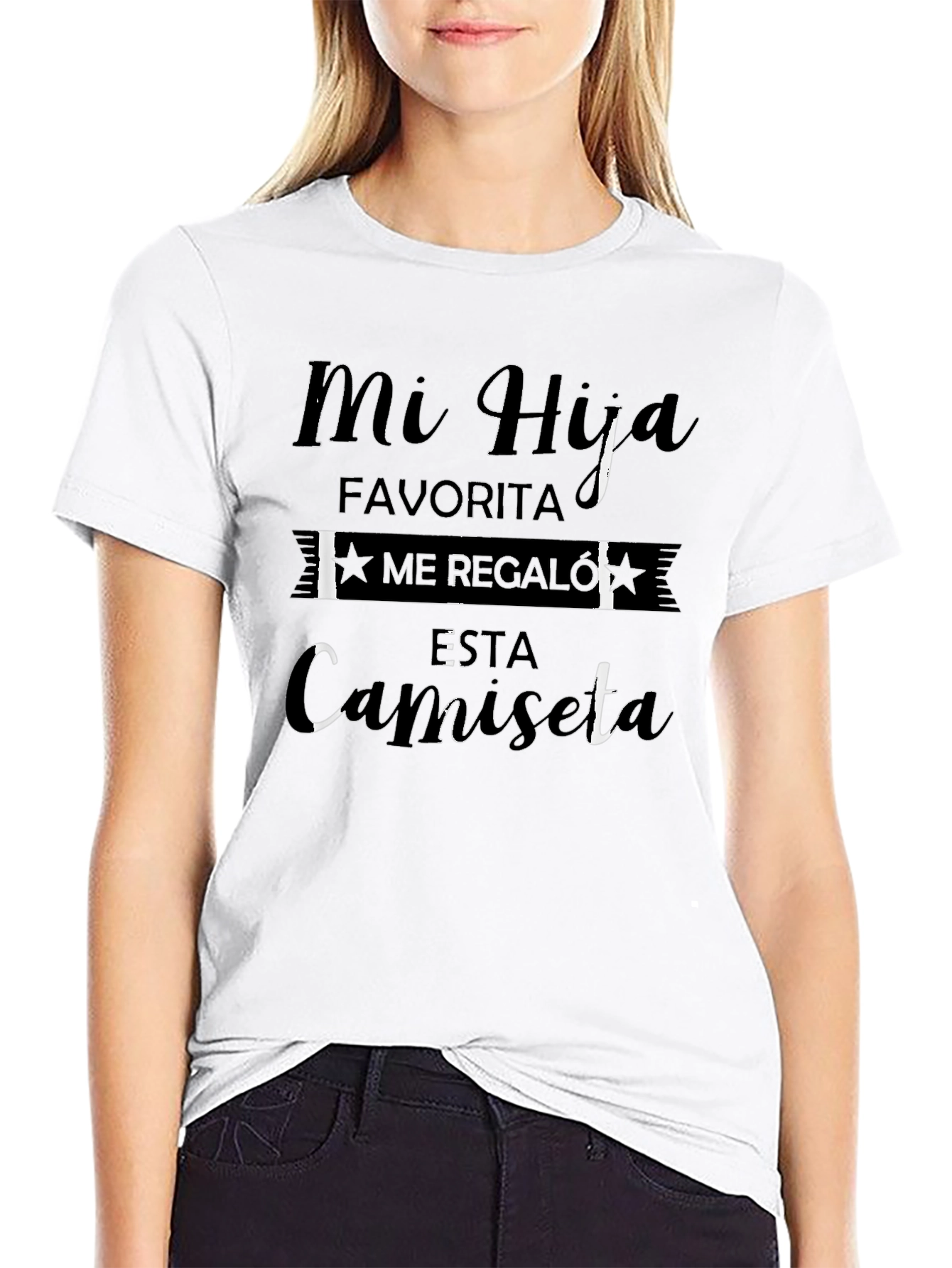 My Favorite Daughter T-Shirt - Spanish Text Design