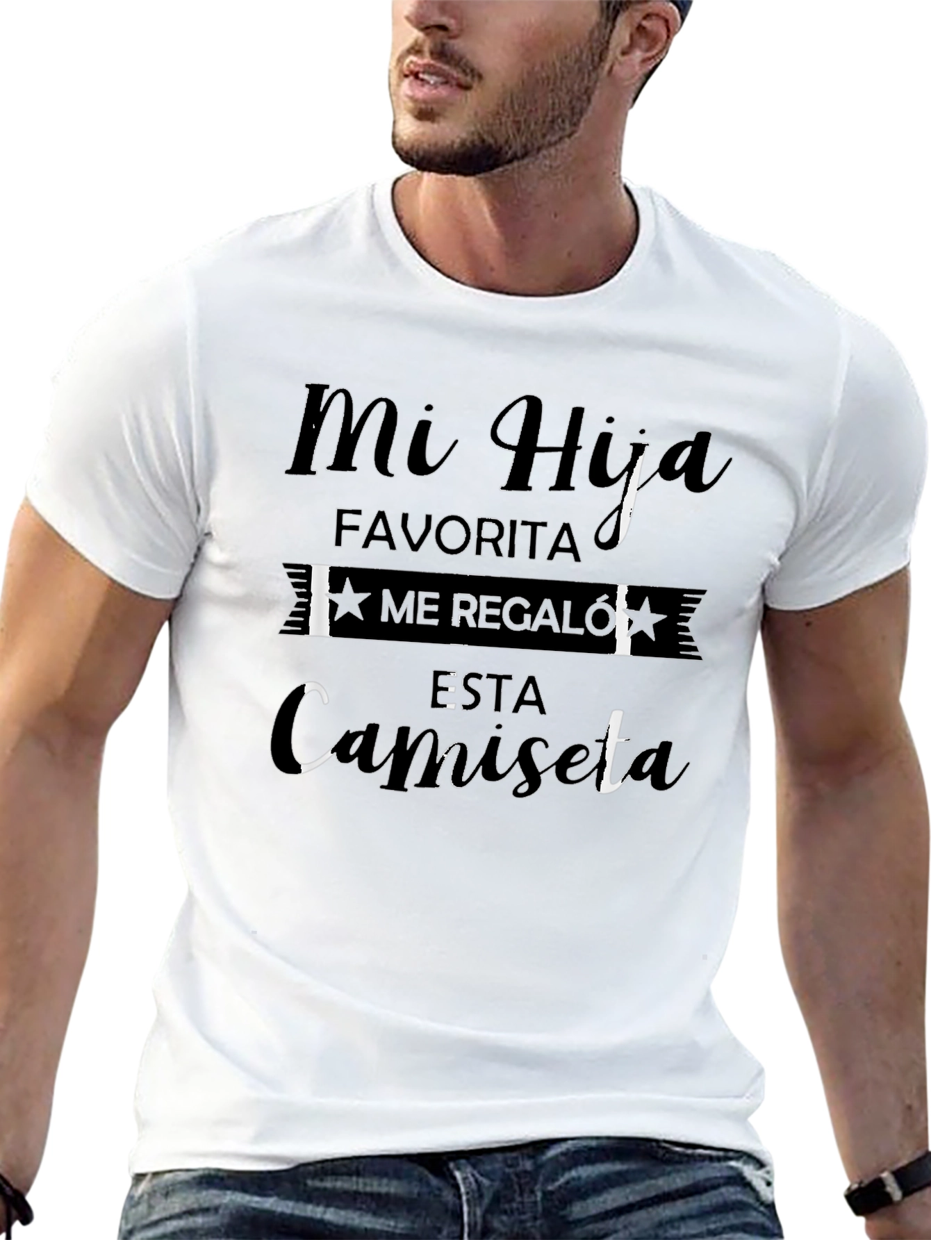 My Favorite Daughter T-Shirt - Spanish Text Design