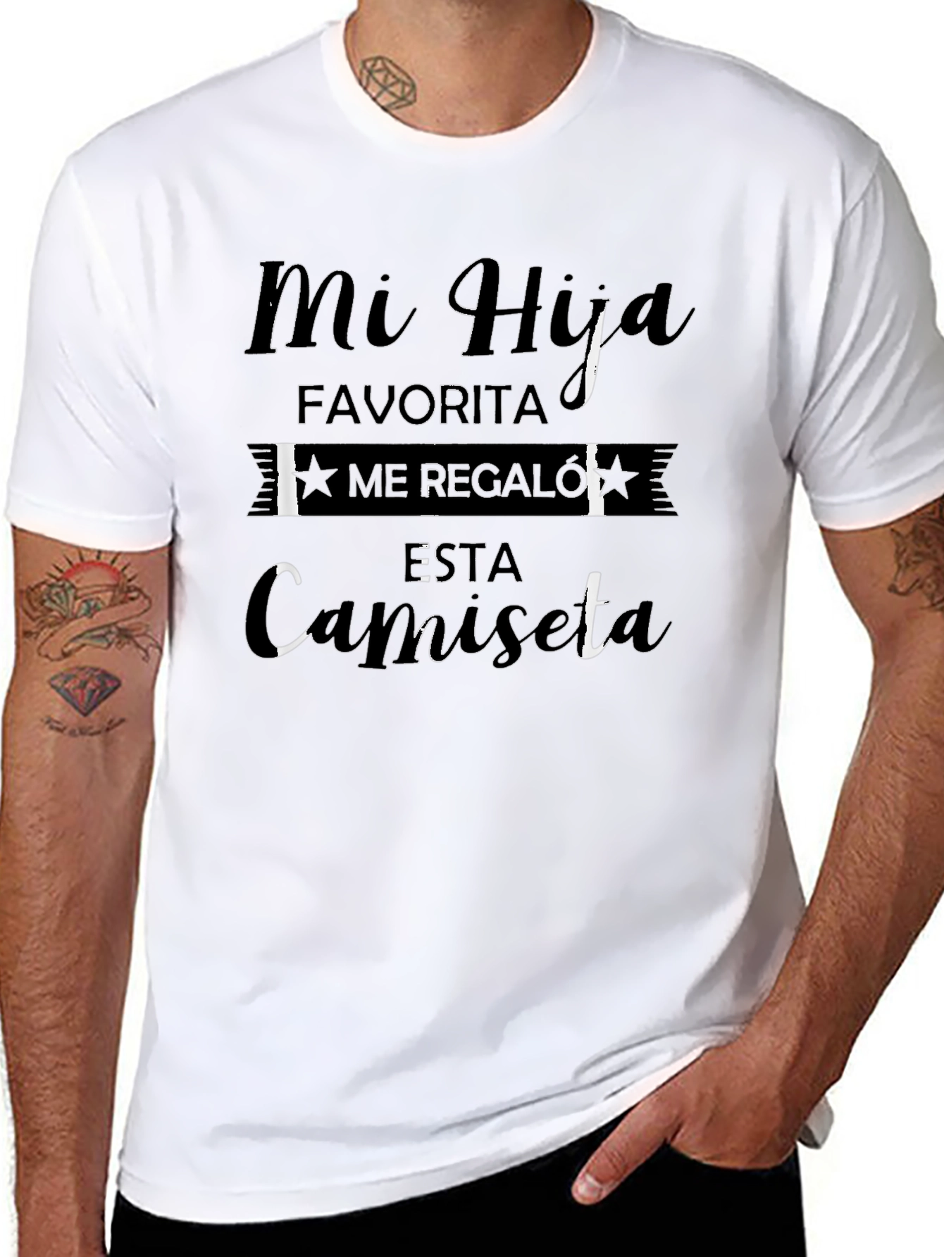 My Favorite Daughter T-Shirt - Spanish Text Design