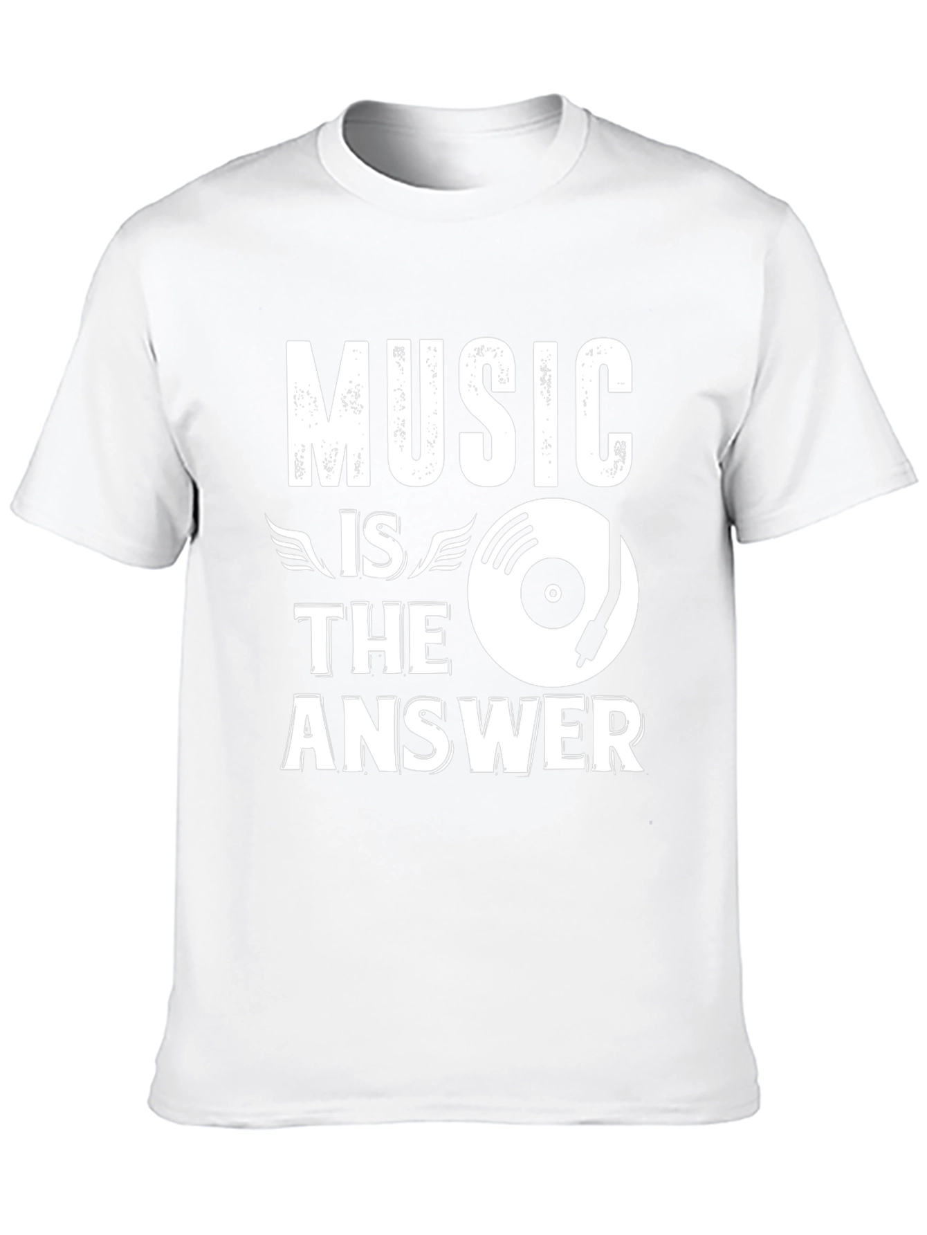 Music is the Answer Graphic T-Shirt
