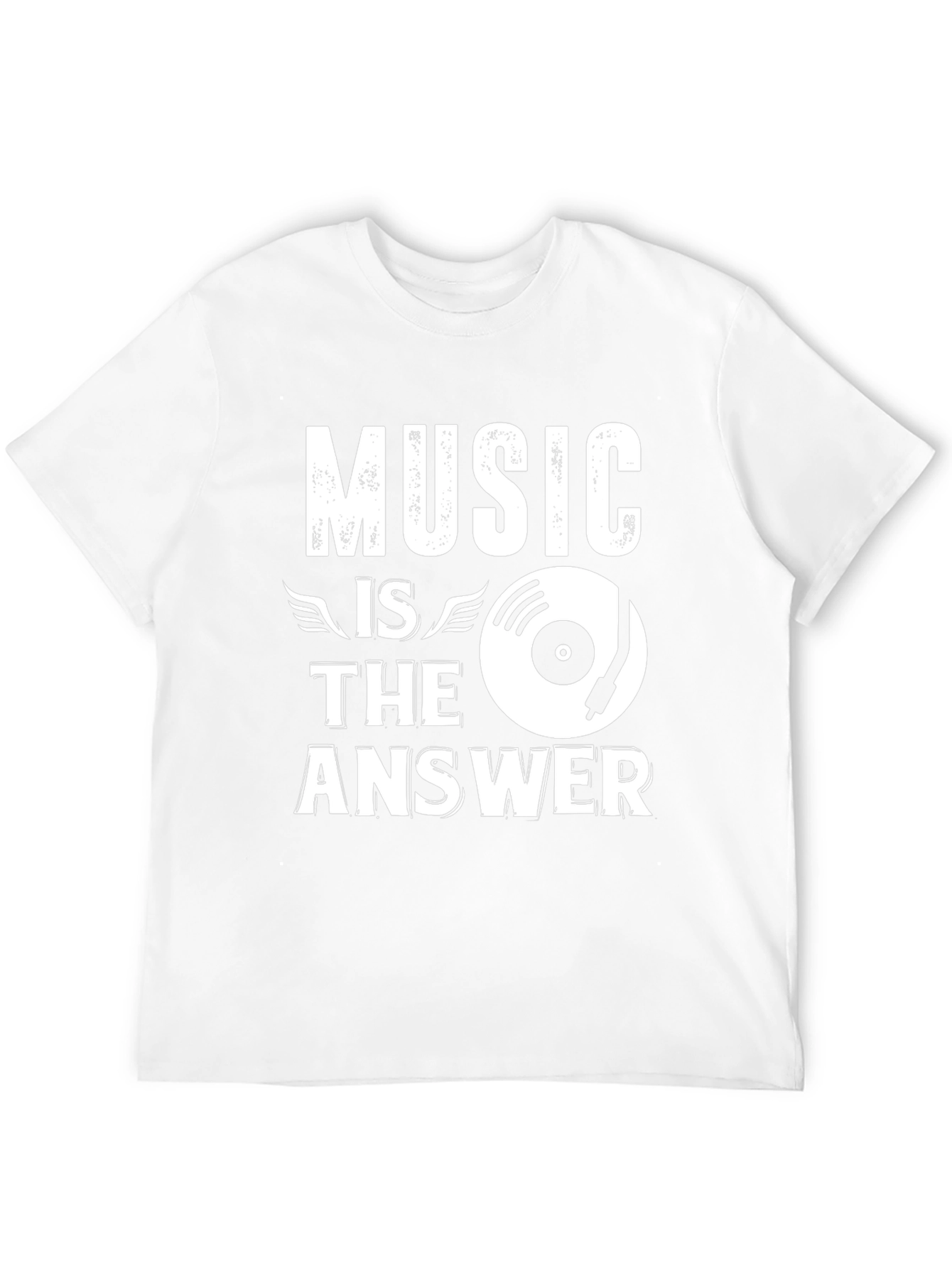 Music is the Answer Graphic T-Shirt