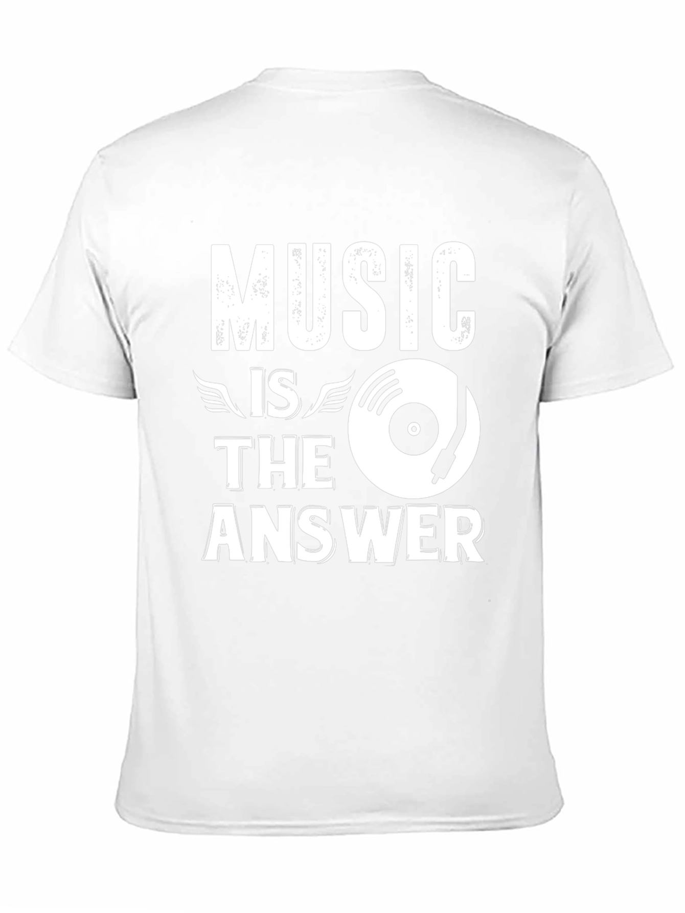 Music is the Answer Graphic T-Shirt