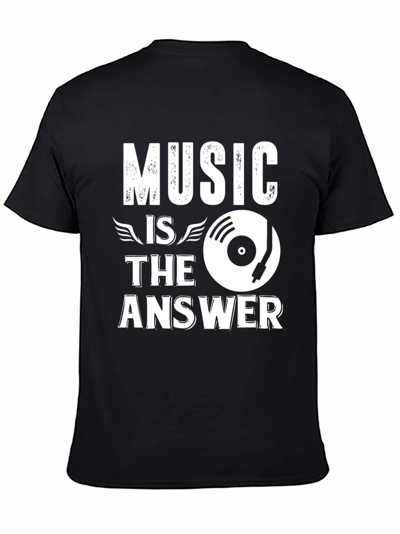 Music is the Answer Graphic T-Shirt