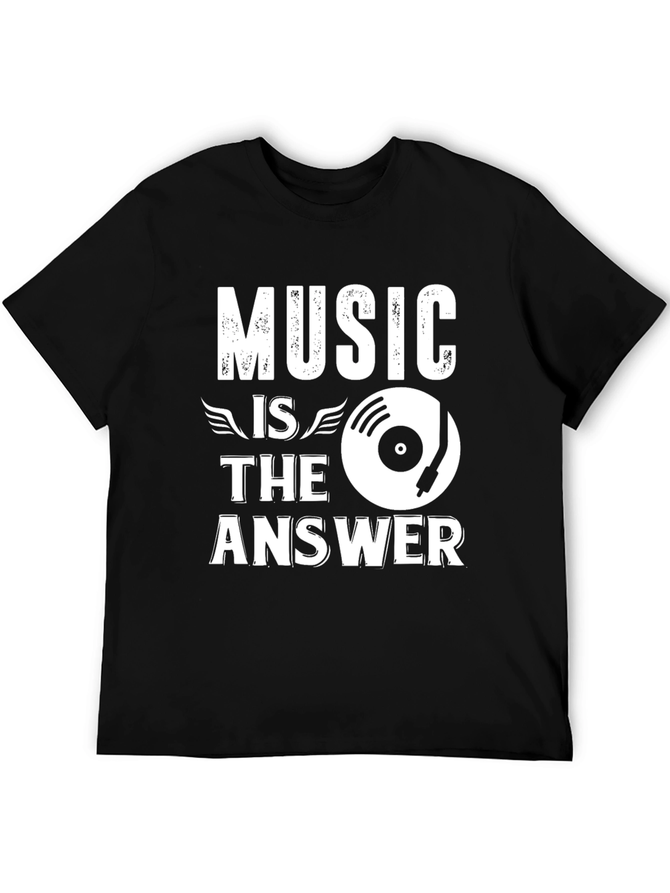 Music is the Answer Graphic T-Shirt