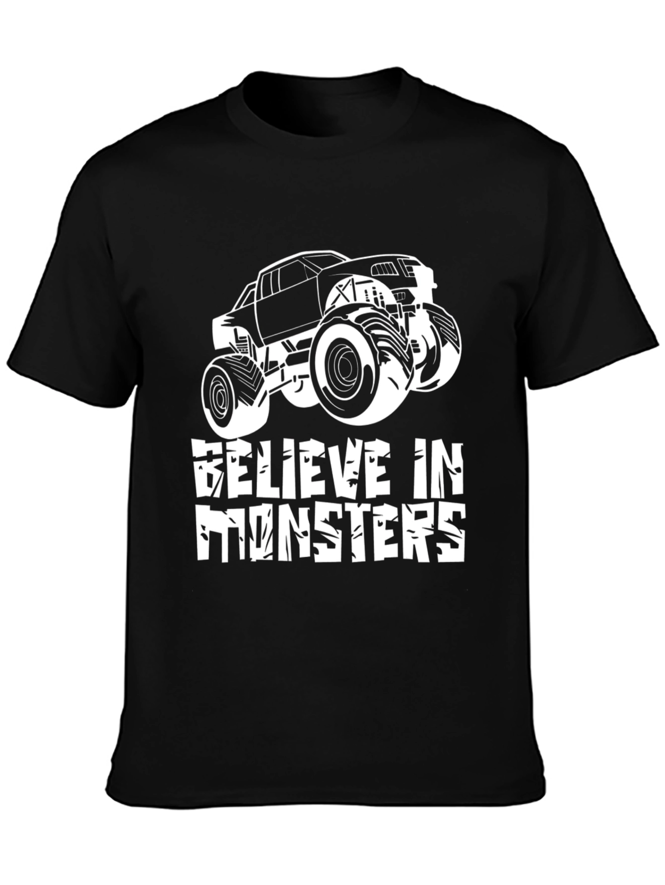 Believe in Monsters T-Shirt - Monster Truck Tee