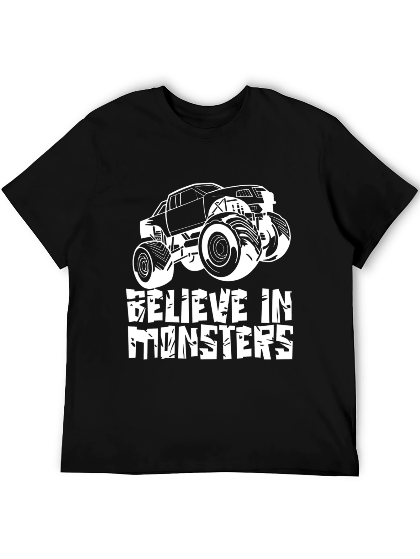 Believe in Monsters T-Shirt - Monster Truck Tee