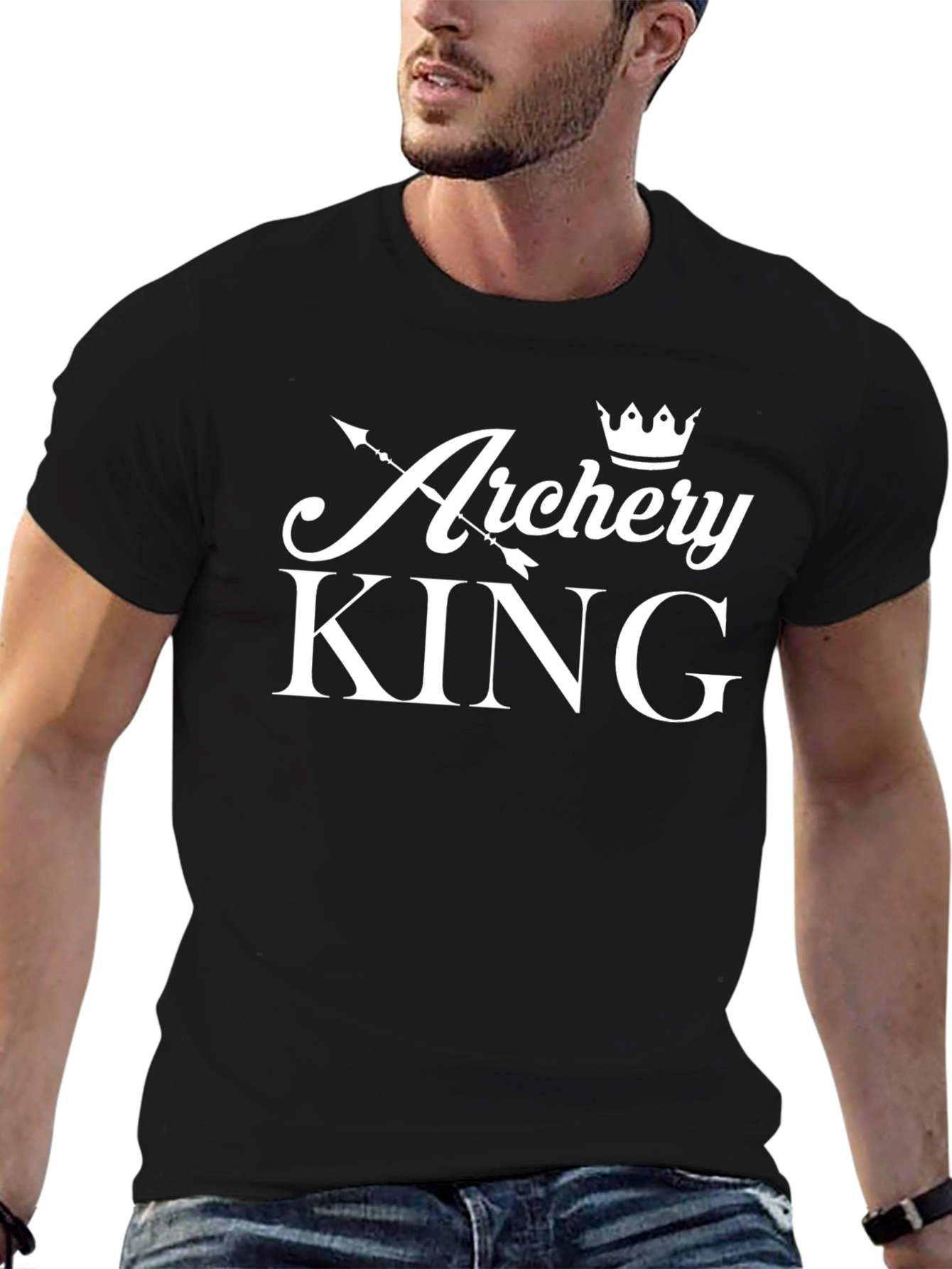 Archery King Black T-Shirt