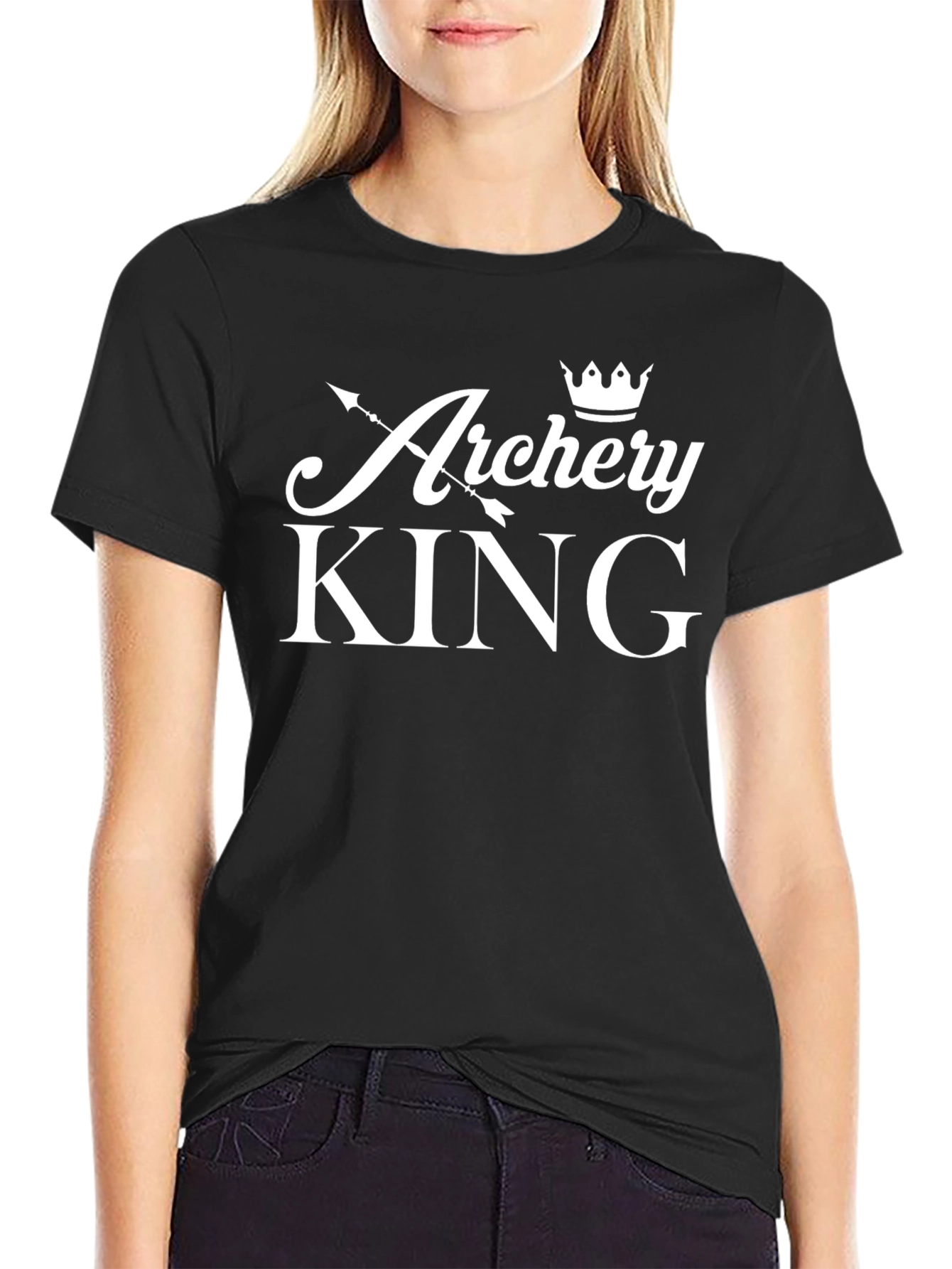 Archery King Black T-Shirt