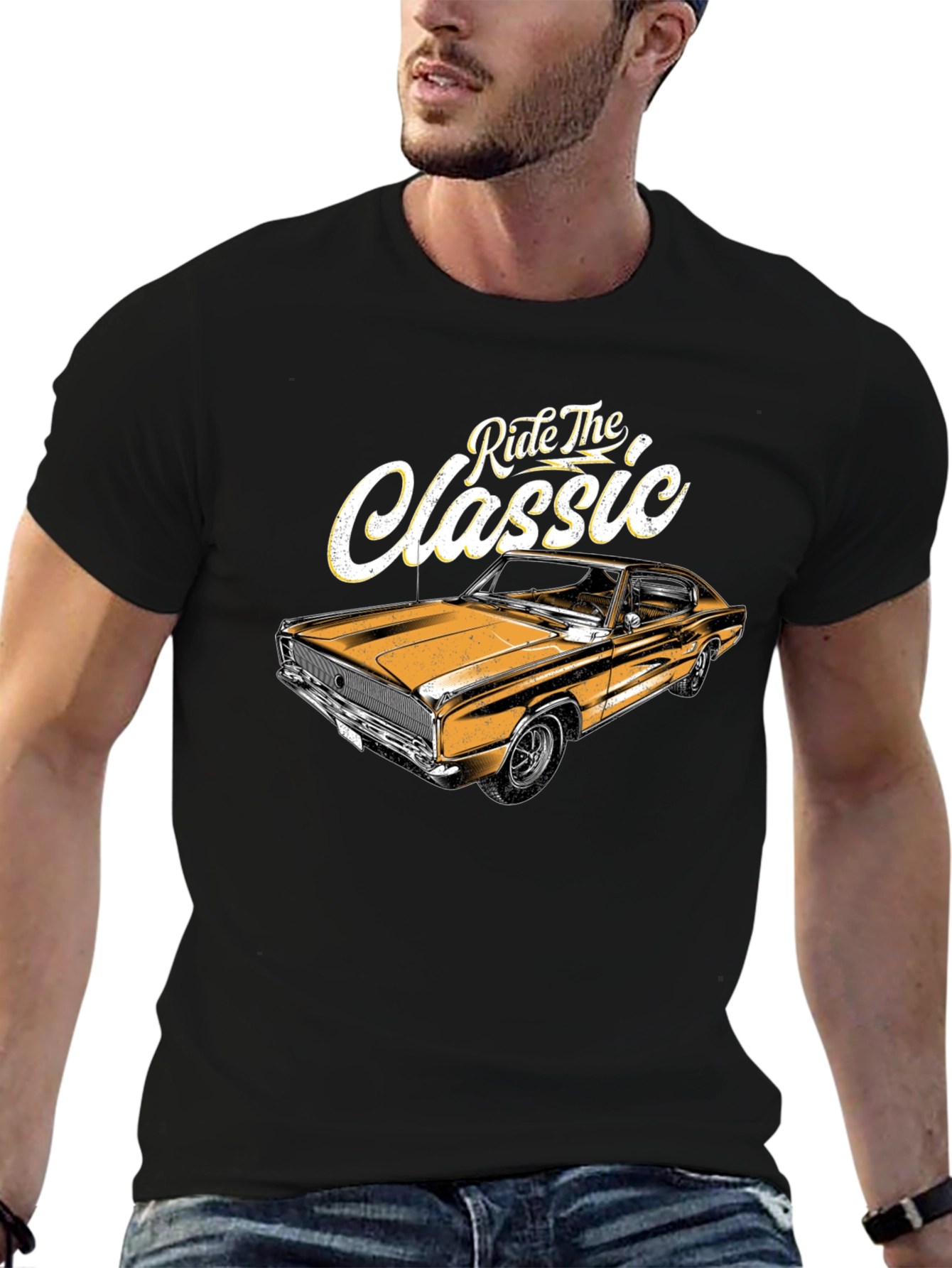 Ride The Classic Car Graphic T-Shirt