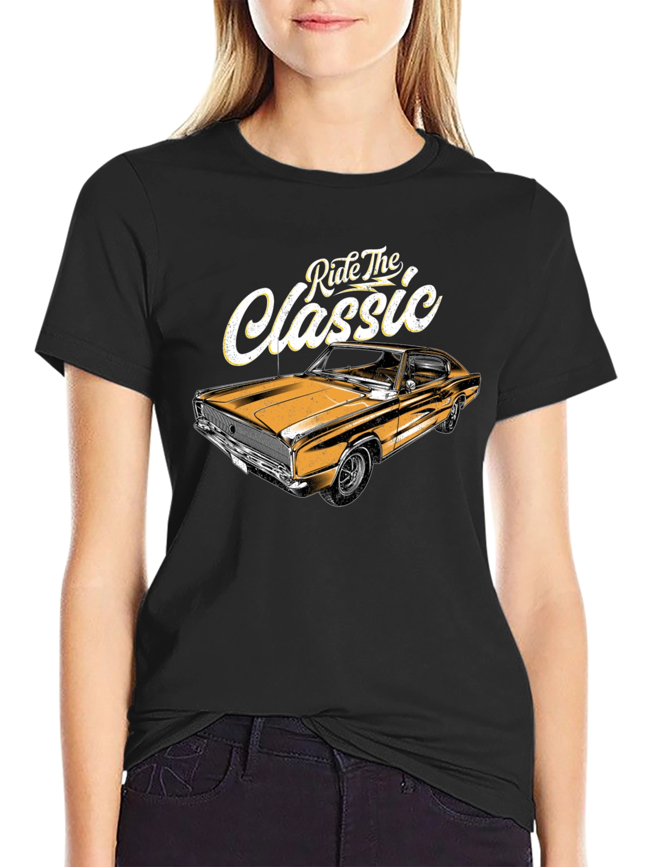 Ride The Classic Car Graphic T-Shirt