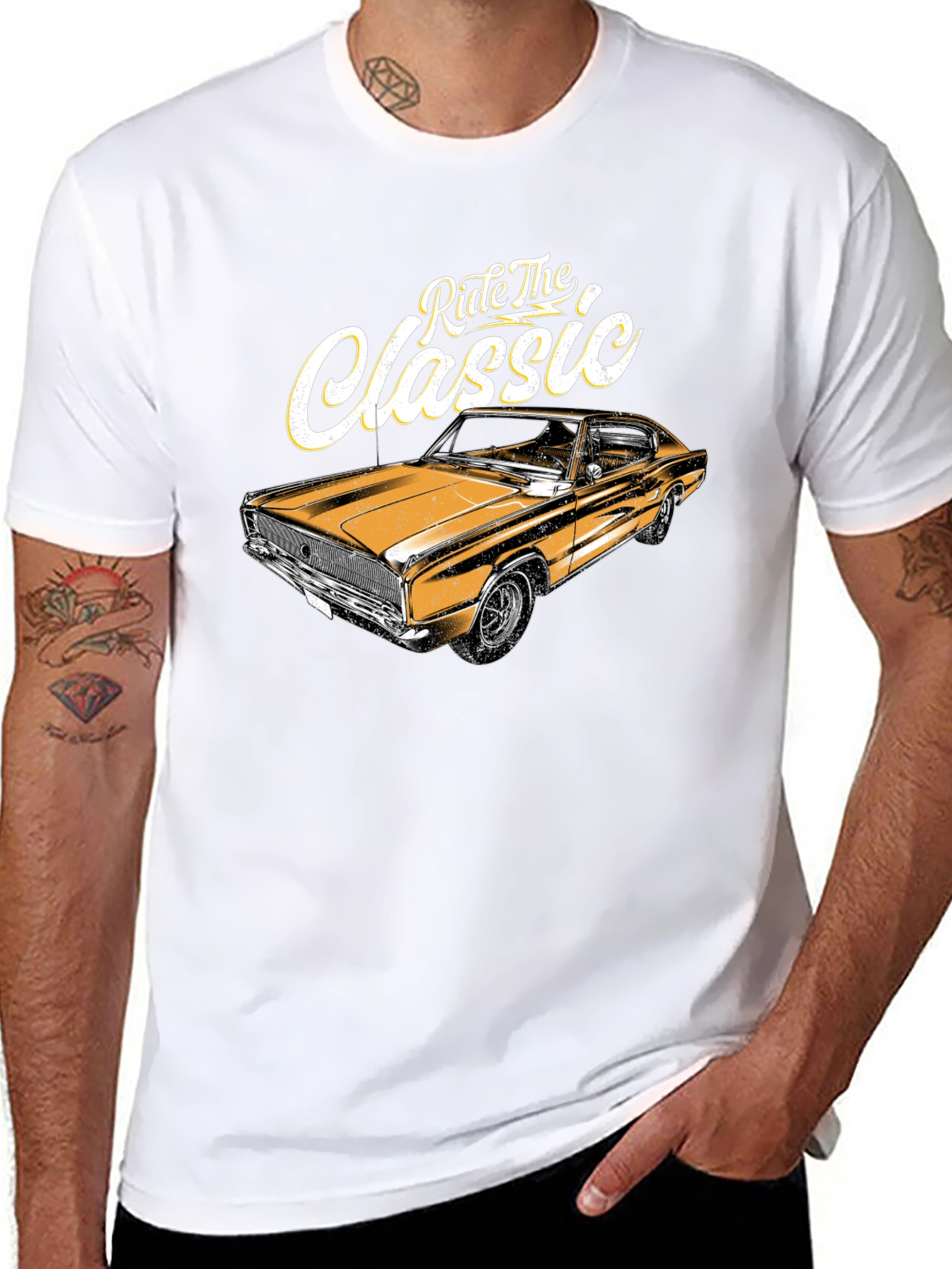 Ride The Classic Car Graphic T-Shirt