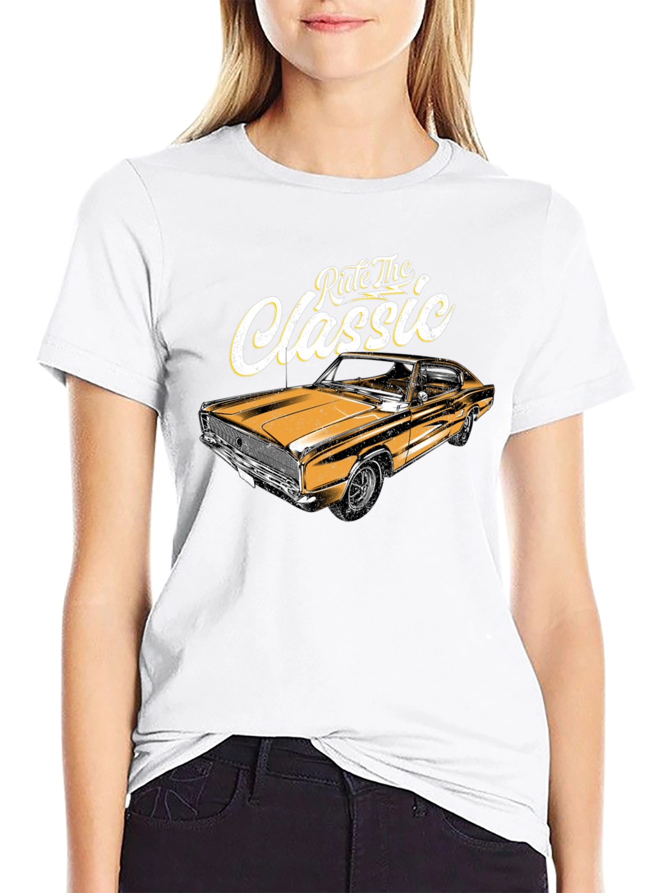 Ride The Classic Car Graphic T-Shirt