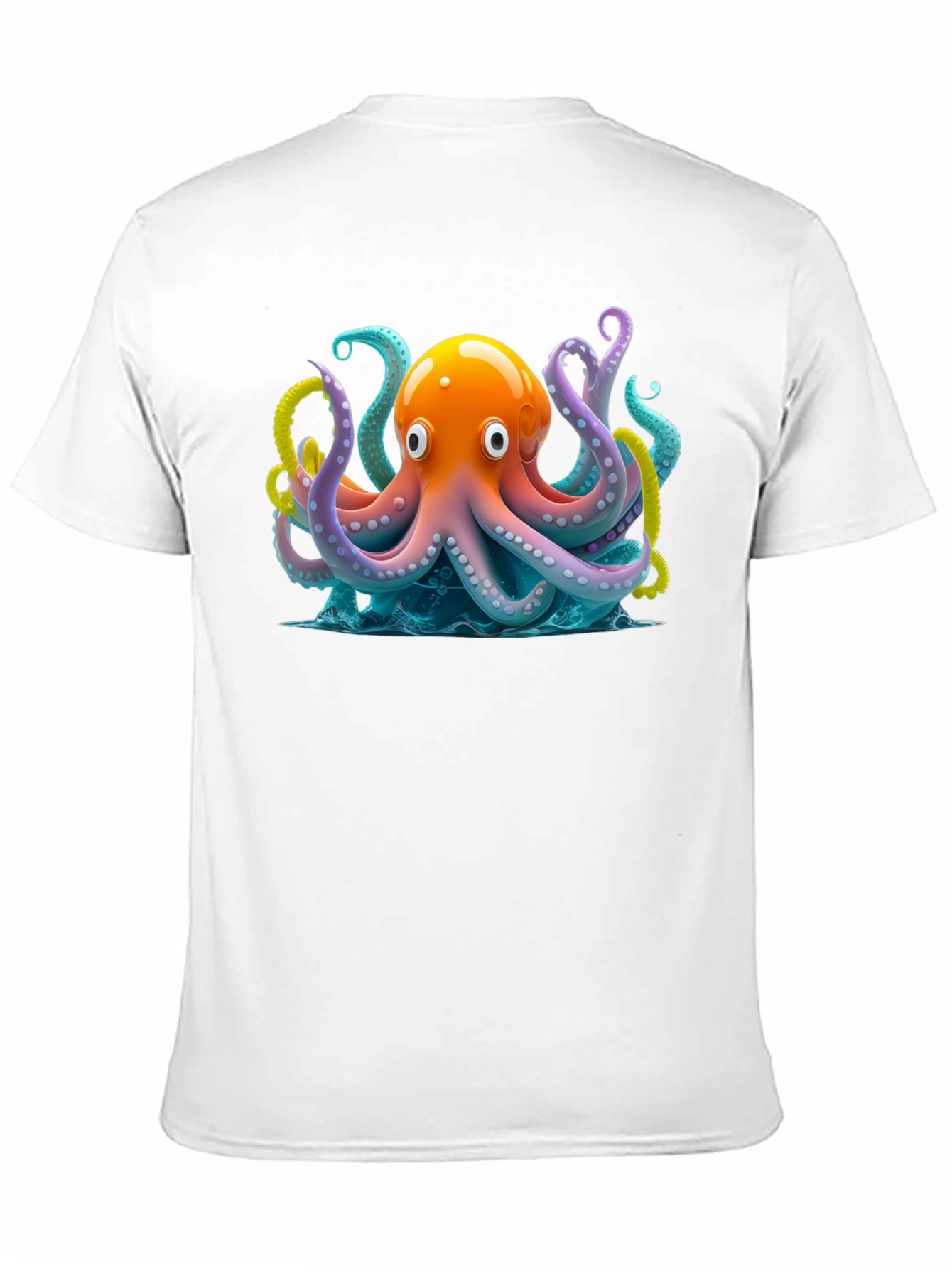 Octopus Graphic Tee - Vivid Marine Design