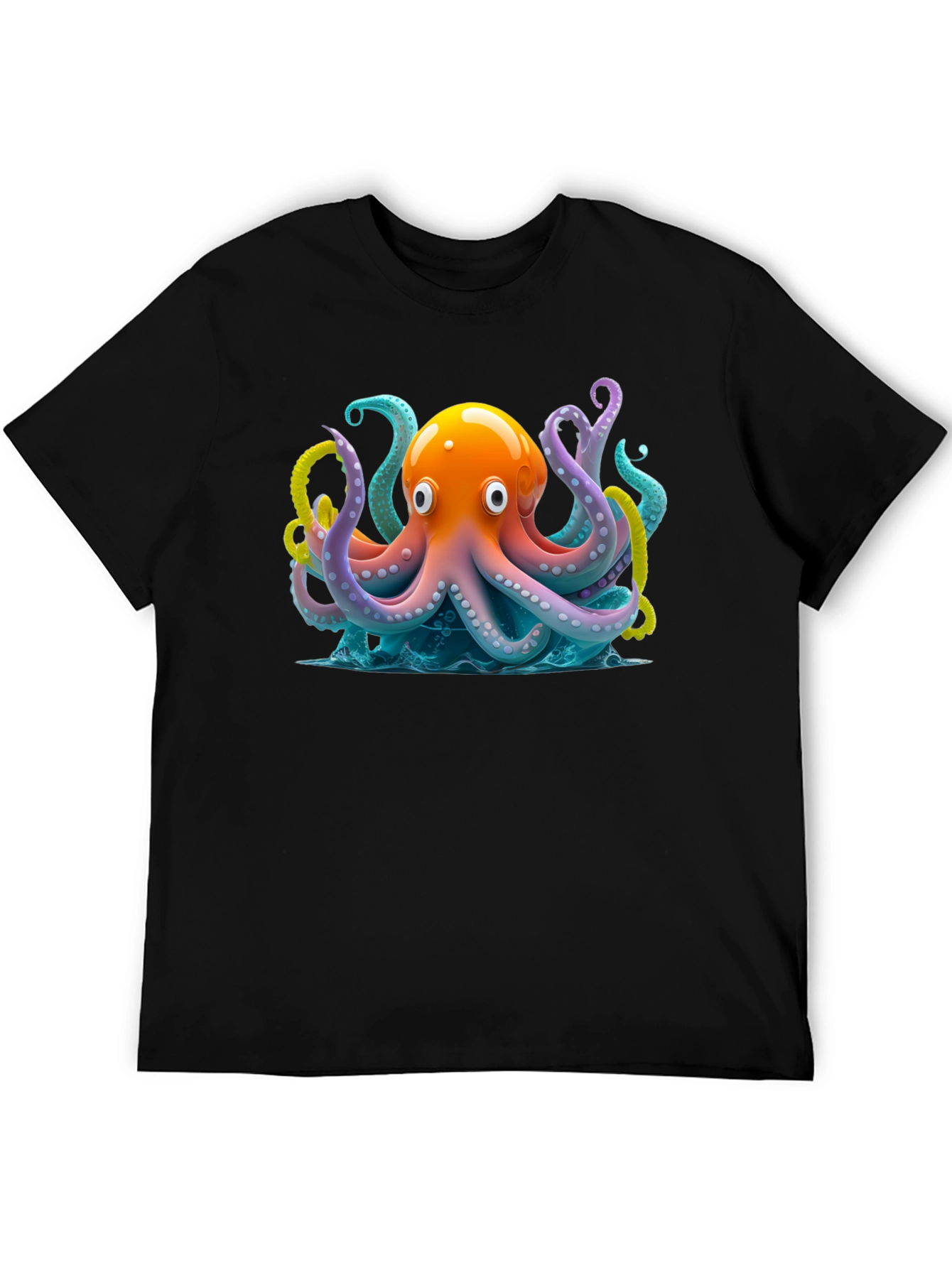 Octopus Graphic Tee - Vivid Marine Design
