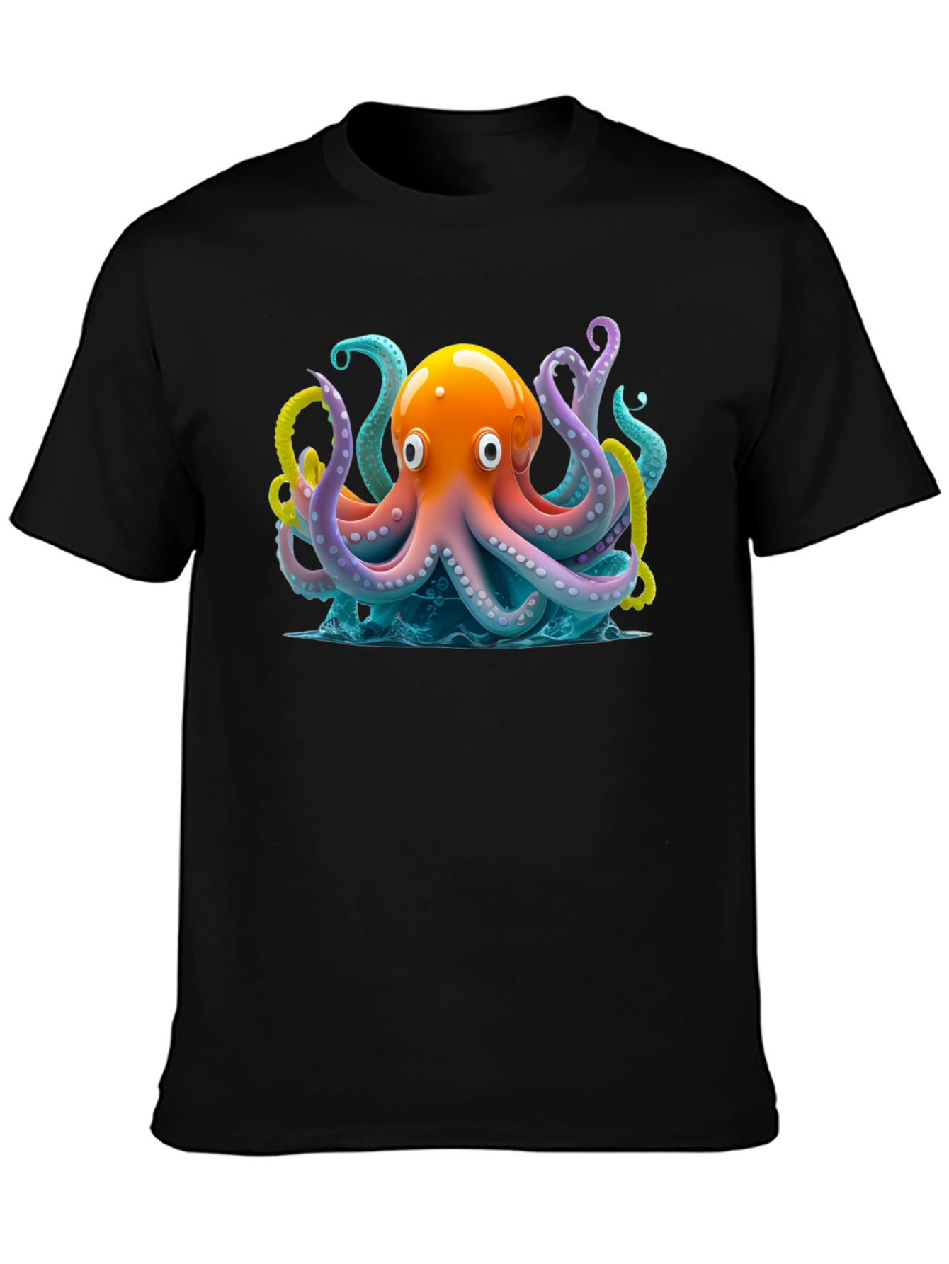 Octopus Graphic Tee - Vivid Marine Design